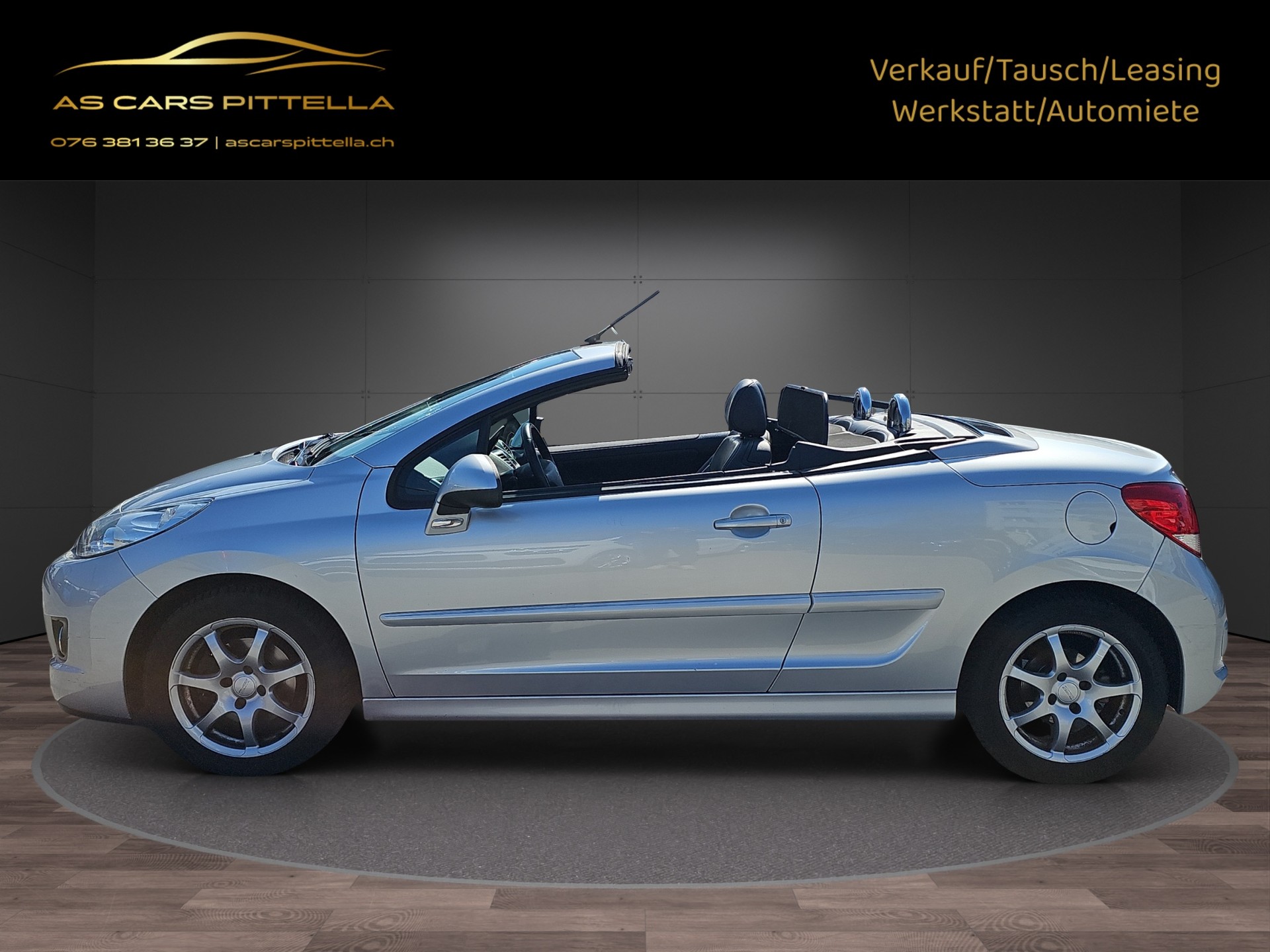 PEUGEOT 207 CC 1.6 Turbo Swiss Ed. 156PS Cabriolet-image-1