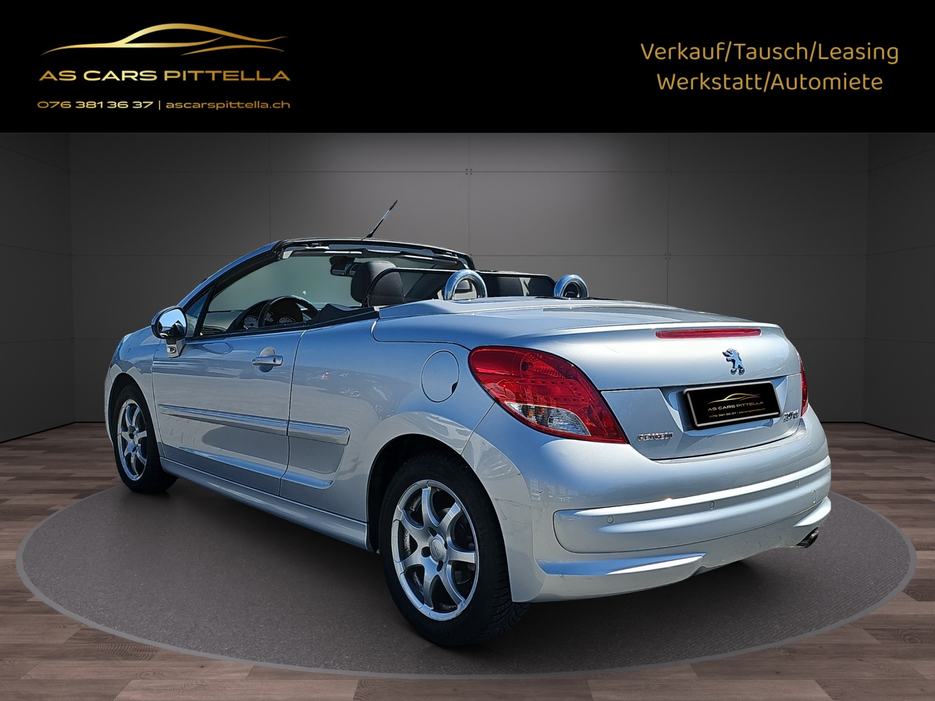 PEUGEOT 207 CC 1.6 Turbo Swiss Ed. 156PS Cabriolet-image-2