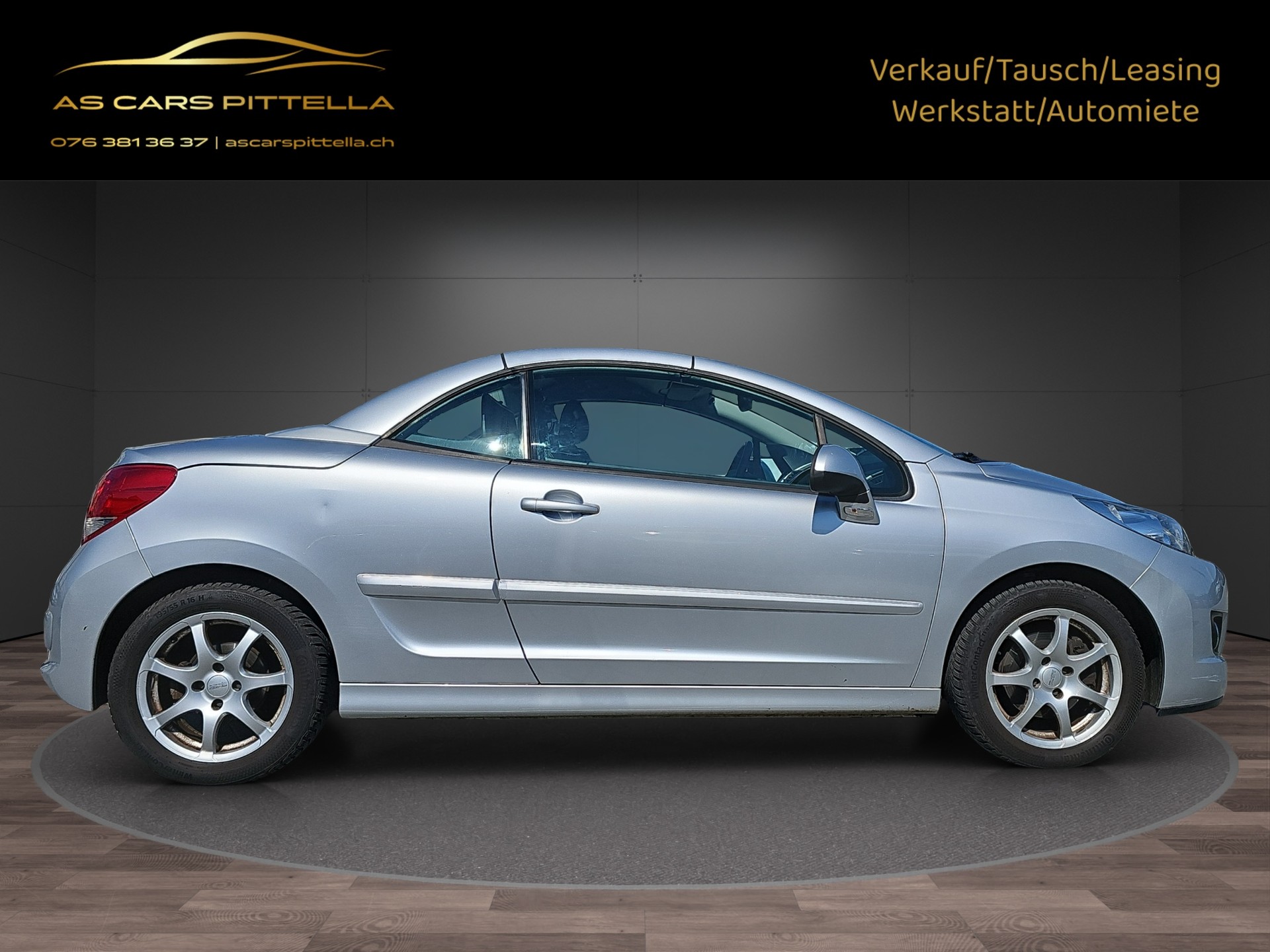 PEUGEOT 207 CC 1.6 Turbo Swiss Ed. 156PS Cabriolet-image-4