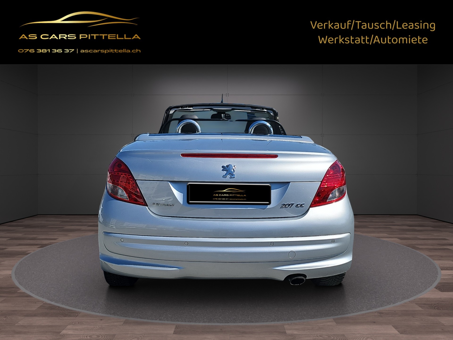 PEUGEOT 207 CC 1.6 Turbo Swiss Ed. 156PS Cabriolet-image-3