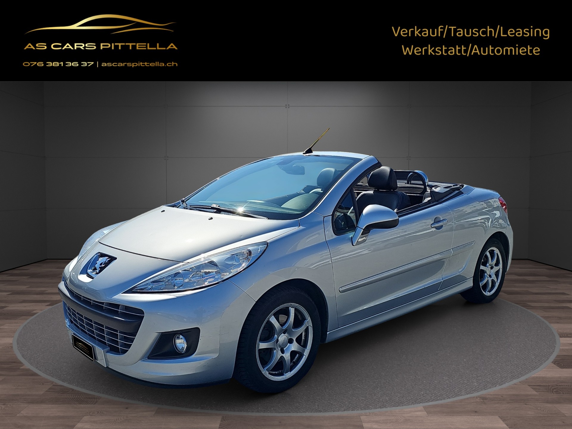 PEUGEOT 207 CC 1.6 Turbo Swiss Ed. 156PS Cabriolet