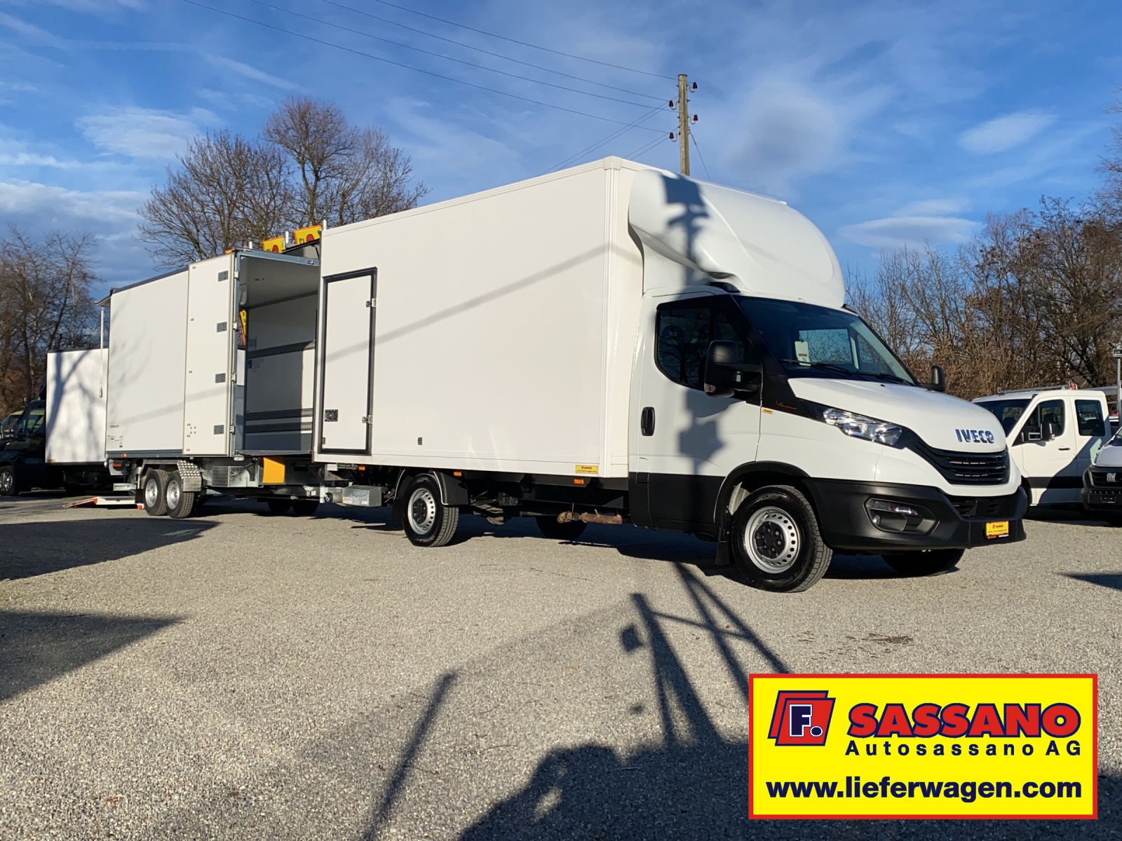 IVECO Daily 35 S 18 Durchladesystem mit 2 x Hebebühne ( AZ )-image-3