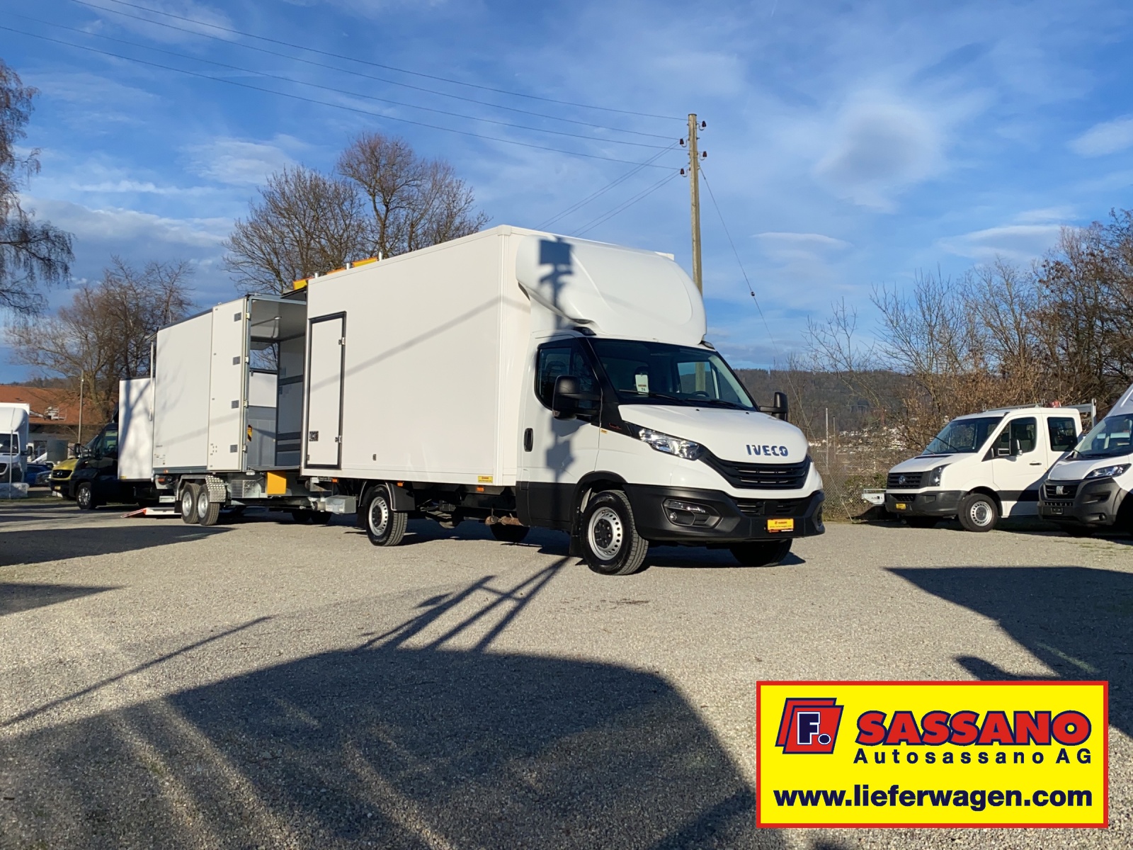 IVECO Daily 35 S 18 Durchladesystem mit 2 x Hebebühne ( AZ )-image-0