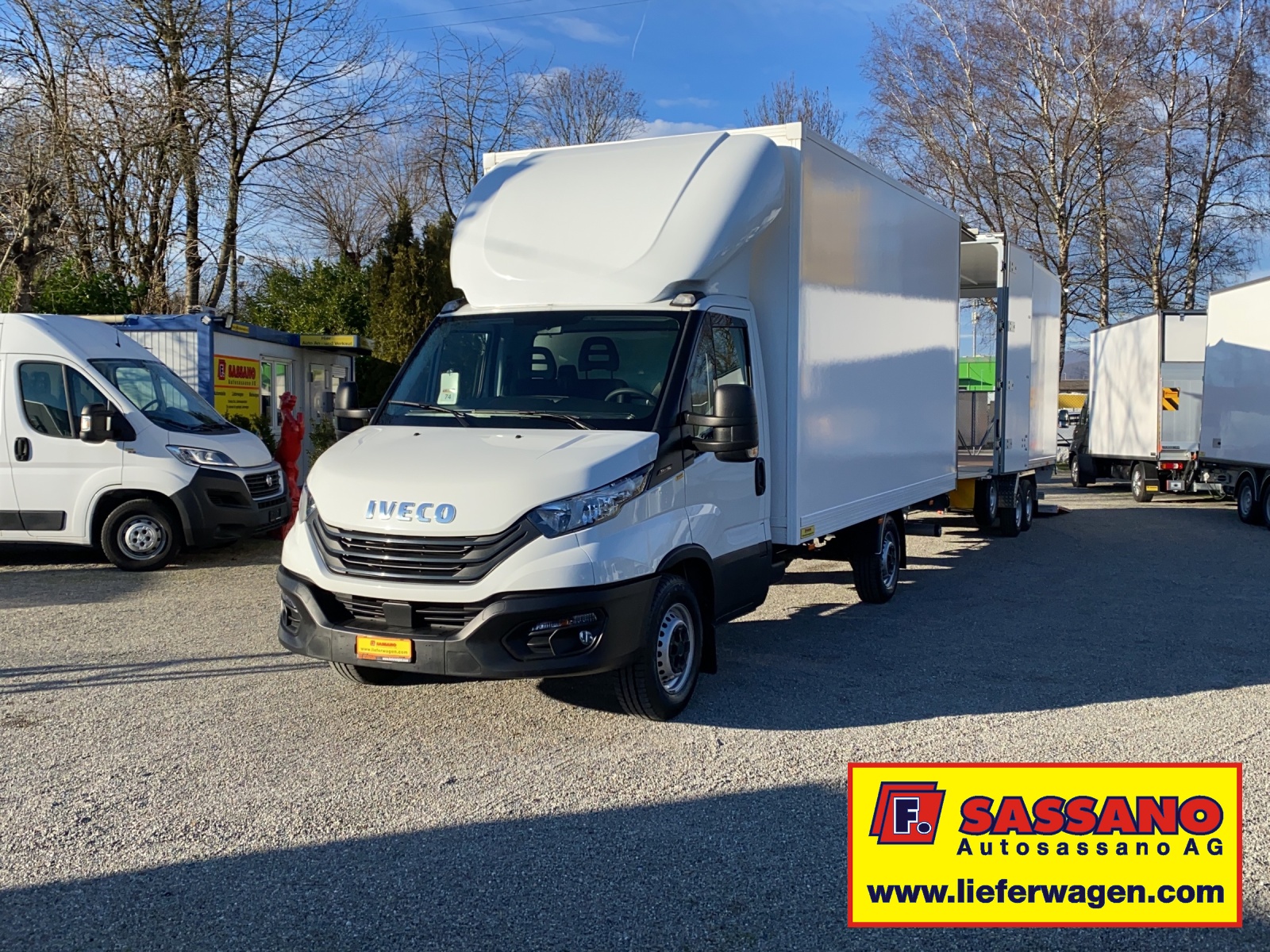 IVECO Daily 35 S 18 Durchladesystem mit 2 x Hebebühne ( AZ )-image-2