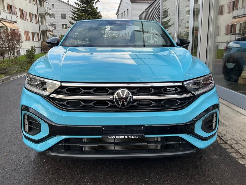 VW T-ROC Cabriolet 1.5 TSI EVO R-LINE DSG *** TEAL BLUE & BLACK STYLE***-showroom-element-1