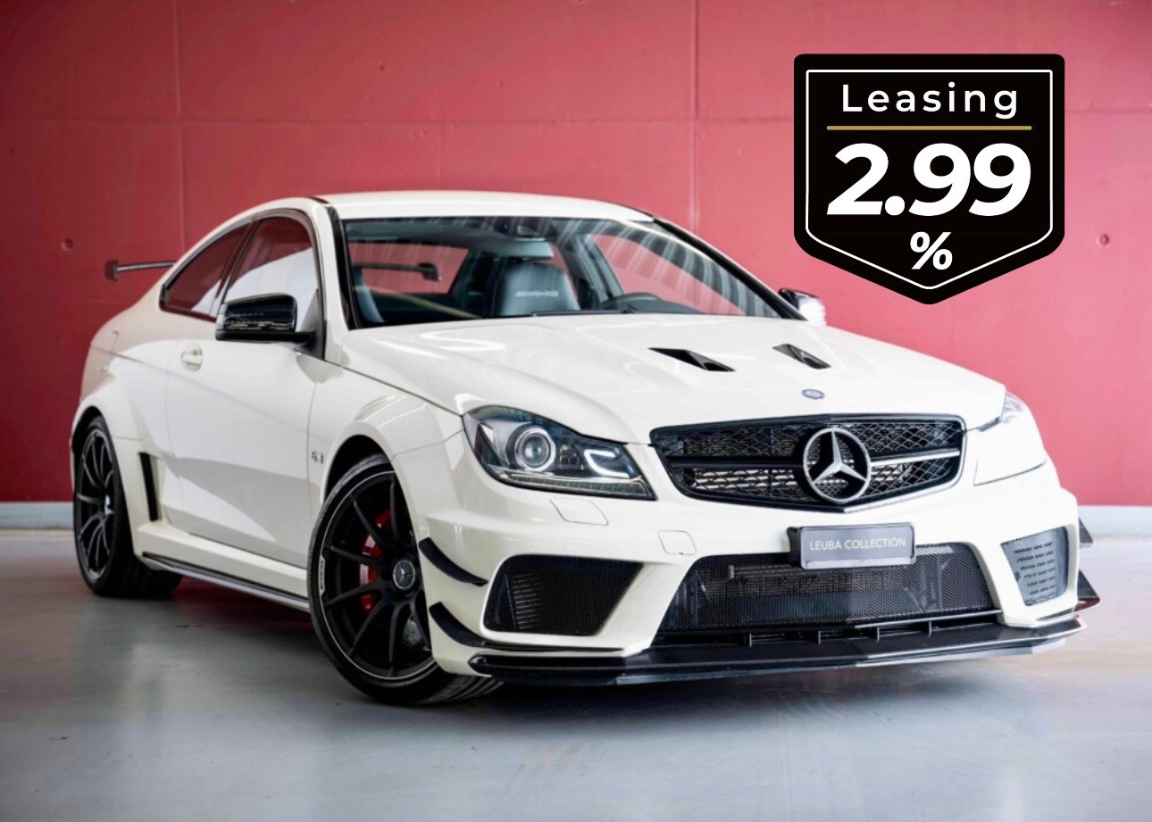 Photo MERCEDES-BENZ C-63-AMG C 63 Coupé AMG Black Series (1st hand, 1st paint, Bucket seats, Aerodynamic Package)