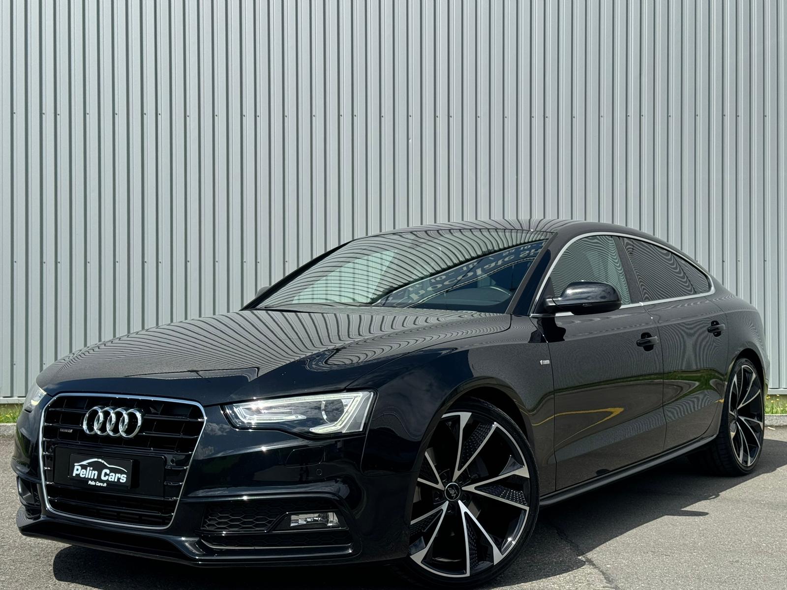 AUDI A5 Sportback 2.0 TFSI quattro S-tronic Black S-Line Edition-showroom-element-2