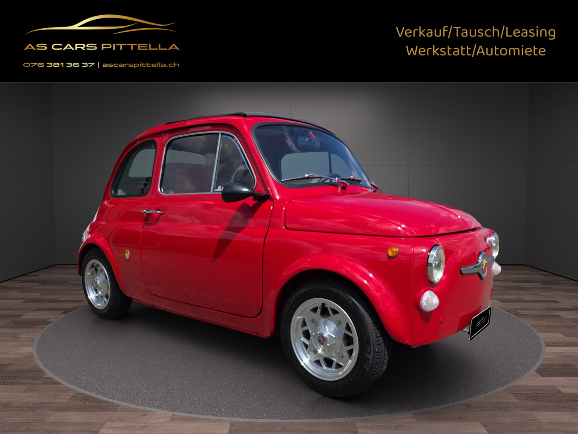 FIAT 500 Abarth Nuova *Veteranenfahrzeug* Cabriolet-image-5