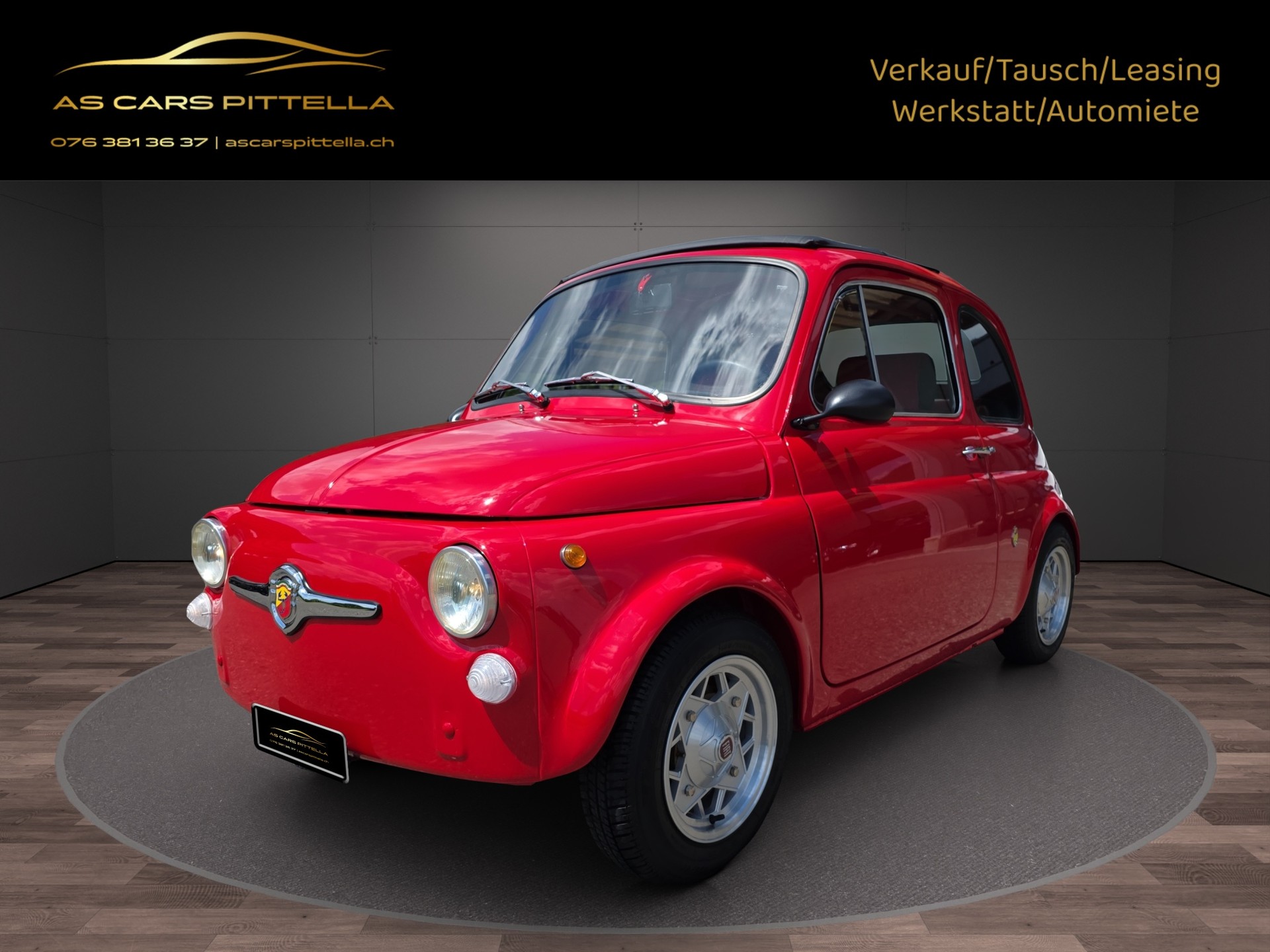 FIAT 500 Abarth Nuova *Veteranenfahrzeug* Cabriolet