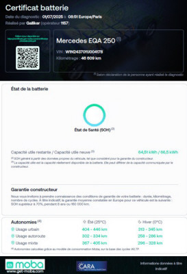 Image MERCEDES-BENZ EQA-250 EQA 250 AMG Line AMG Line