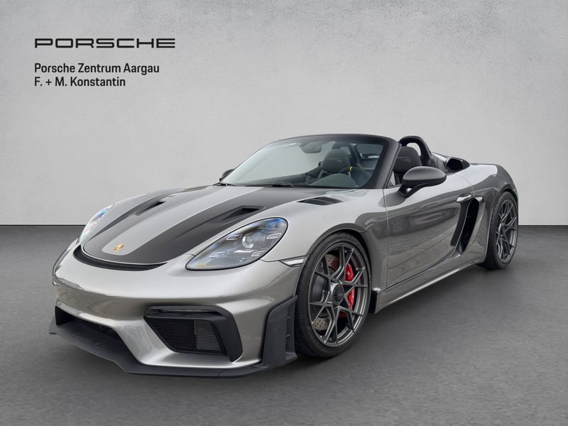 Porsche 718 Spyder RS mit Weissach-Paket
