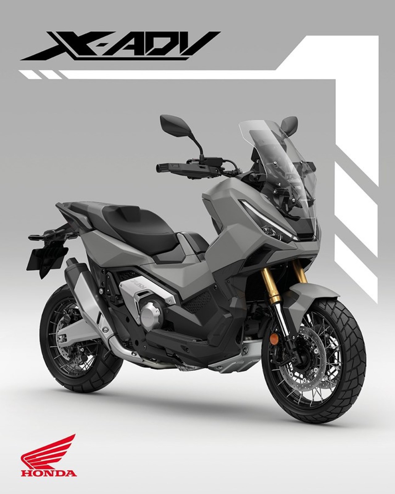 Moto Honda Xadv X Adv Grigio Motorcycle T Max Grigio Finanza Honda