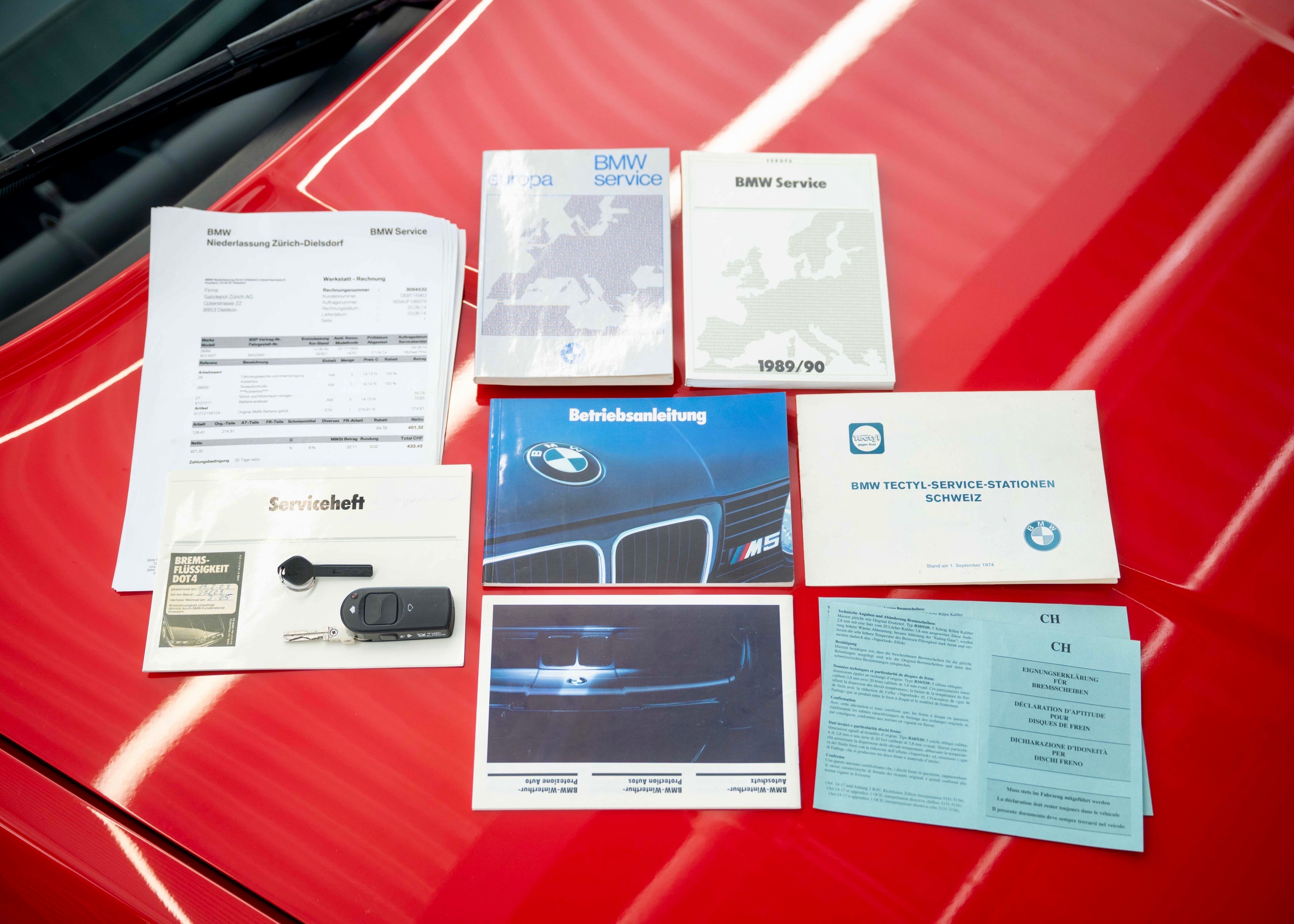 Image BMW M5 M5 E34 3.6 Limousine (1st hand, 1st paint)