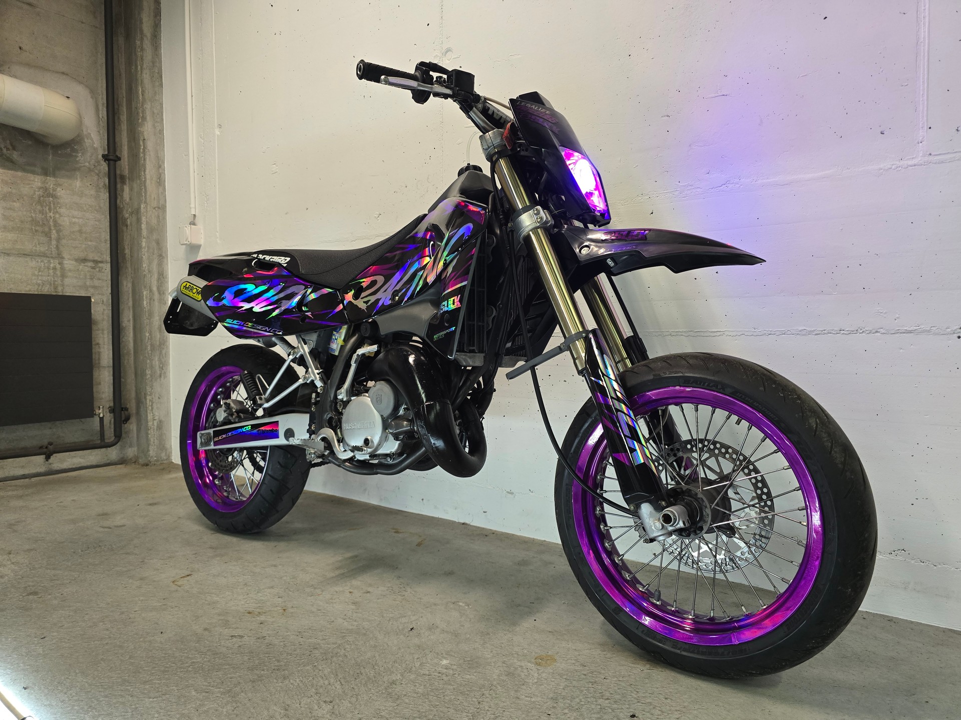 Motard Husqvarna 125 Tempi Usato HUSQVARNA SM 125 Acquistare Un