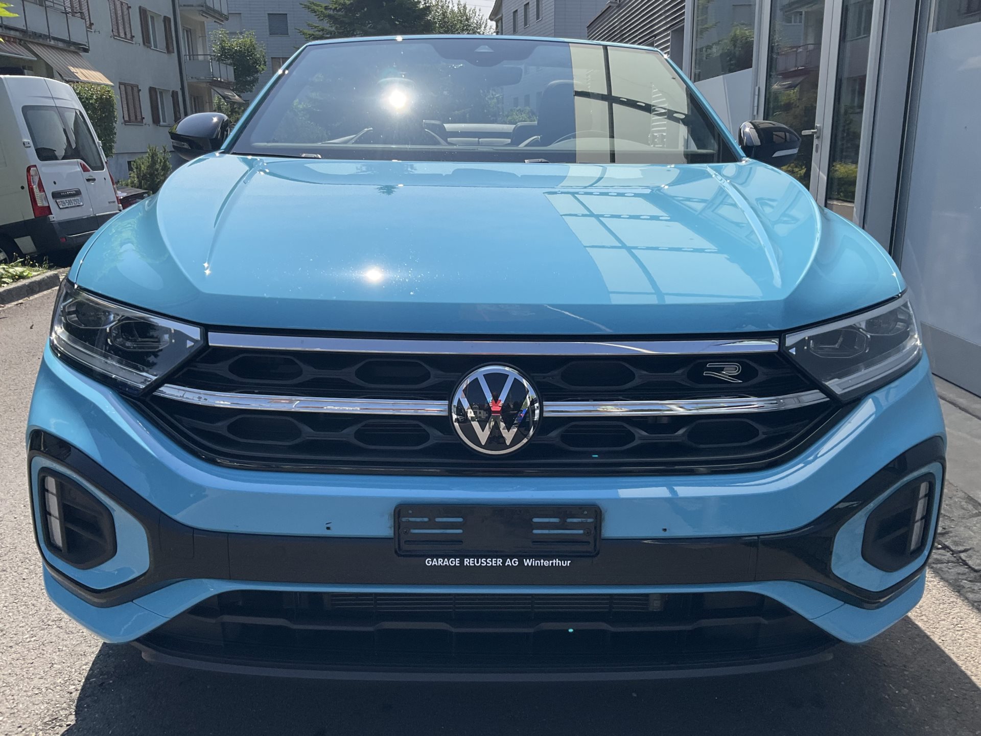 VW T-ROC R-LINE BLACK STYLE *** SONDERLACKIERUNG TEAL BLUE ***-showroom-element-1