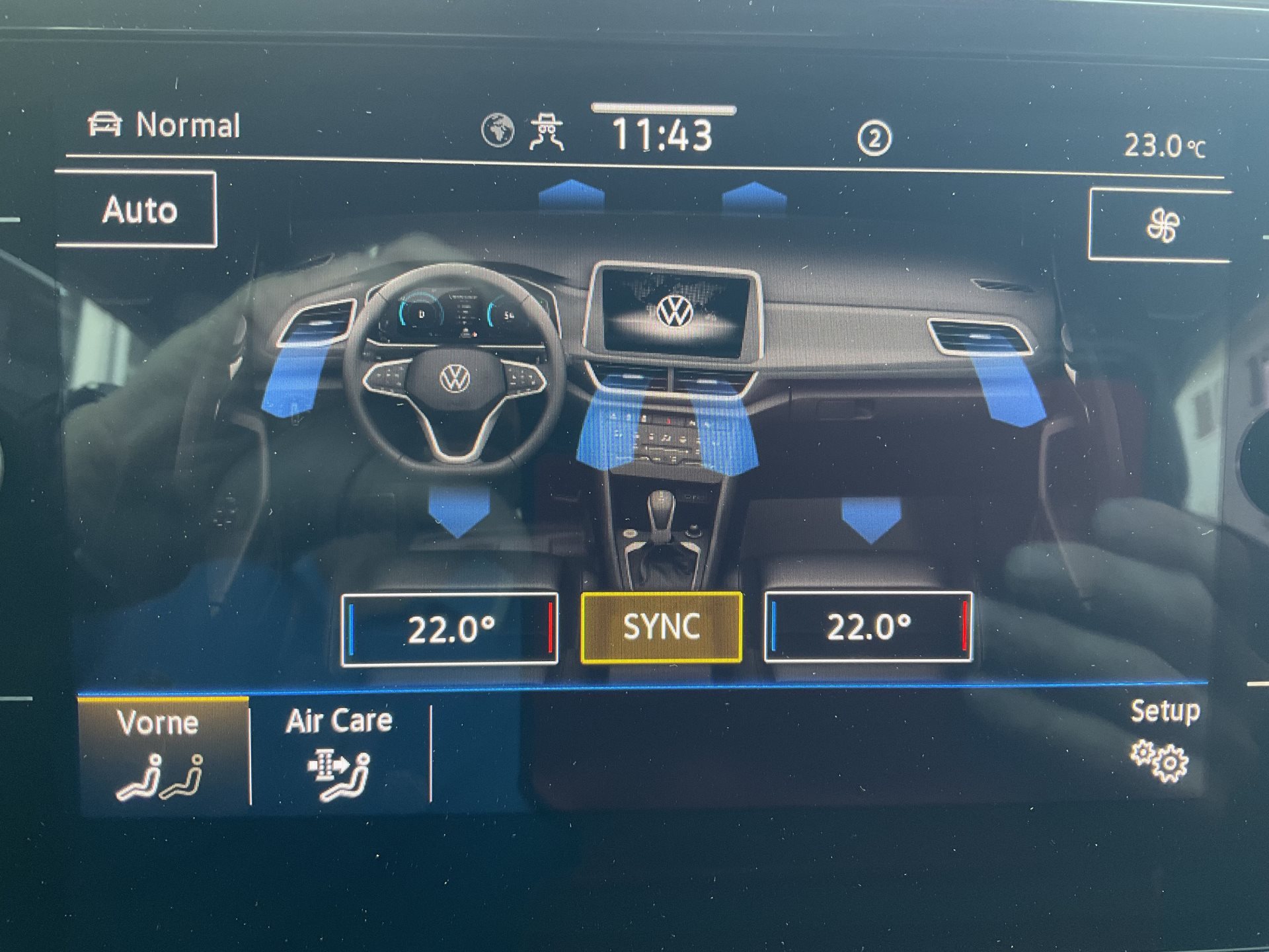 VW T-ROC R-LINE BLACK STYLE *** SONDERLACKIERUNG TEAL BLUE ***-image-20
