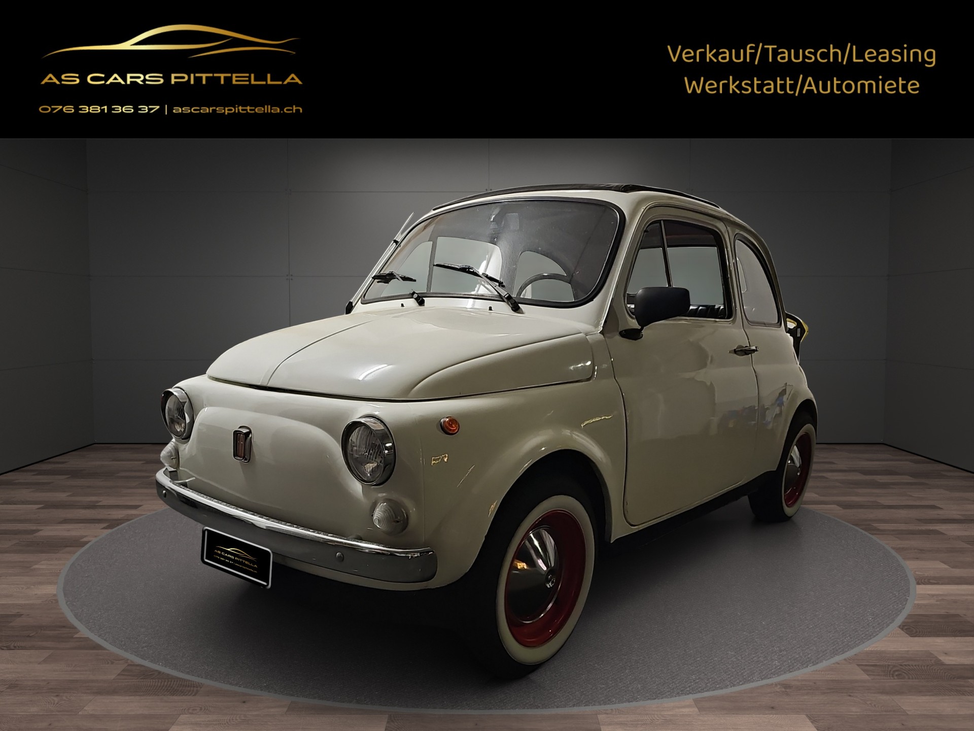 FIAT 500L 110F *Veteranenfahrzeug* Cabriolet