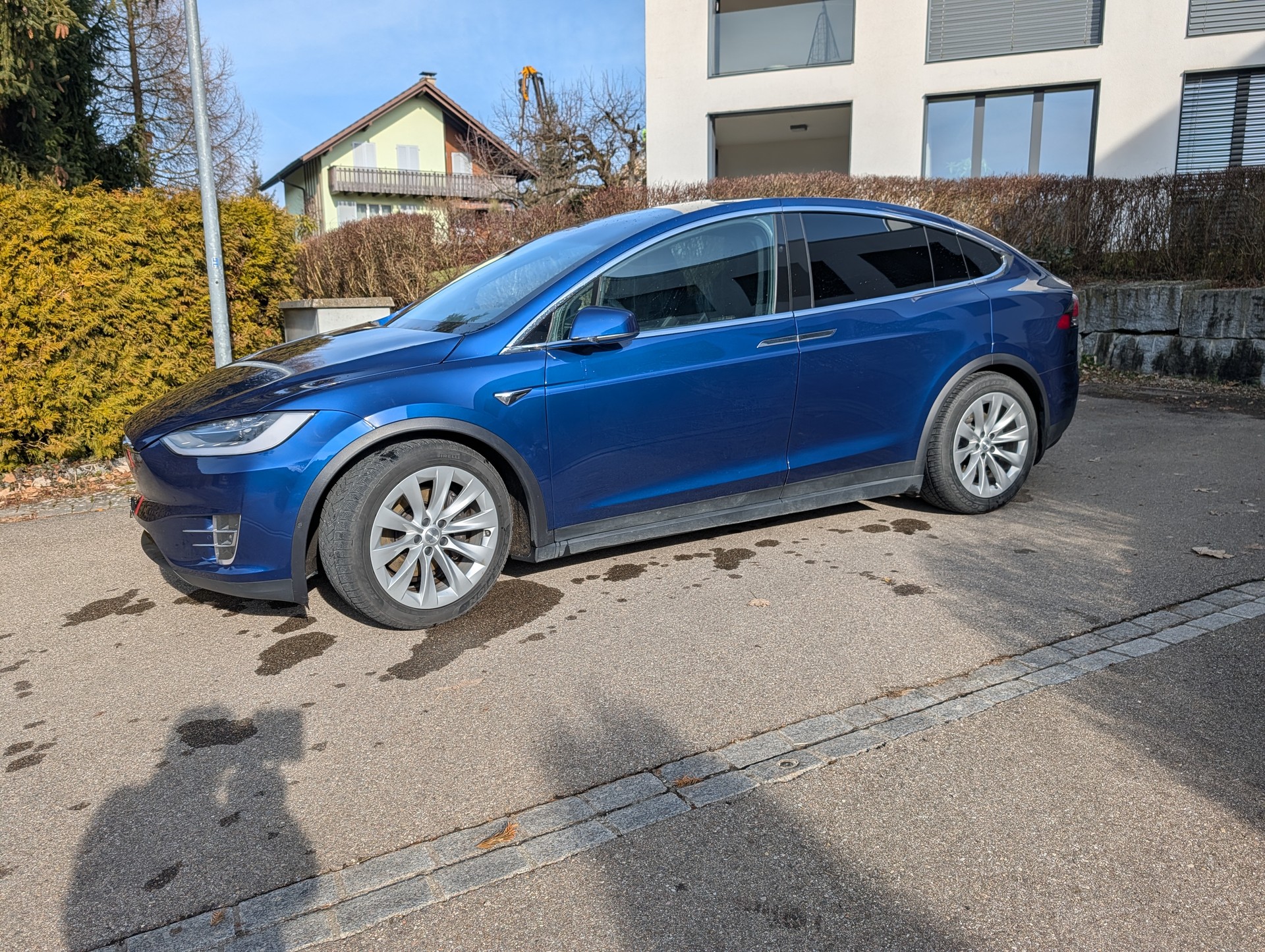 TESLA  Model X Maximale-Reichweite