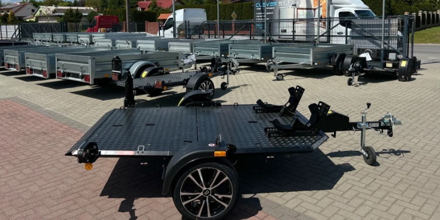 LORRIES MT2 black Motorradanhänger absenkbar-image-2