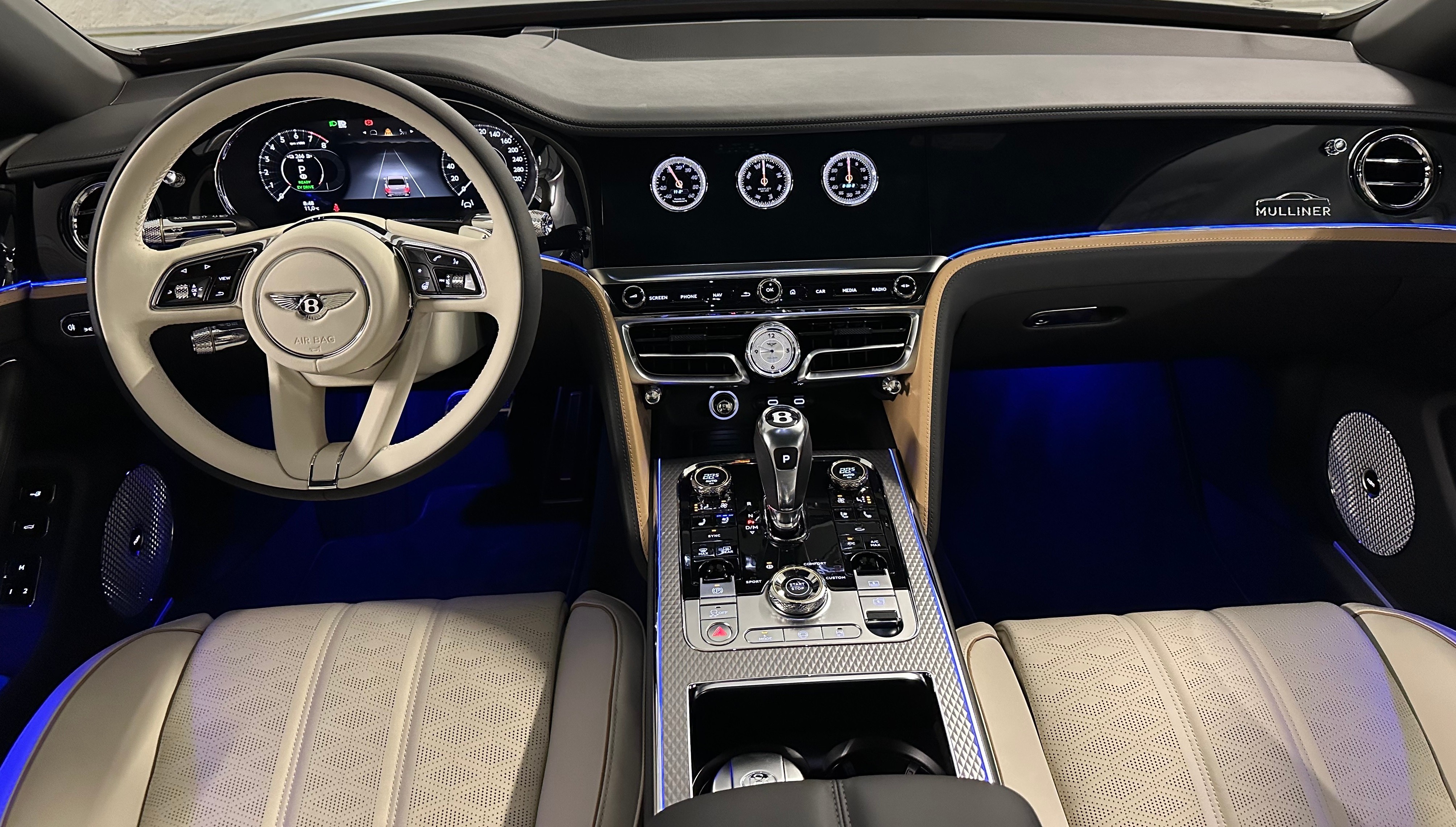 Image BENTLEY FLYING-SPUR FLYING SPUR V8 Mulliner 782 Ch