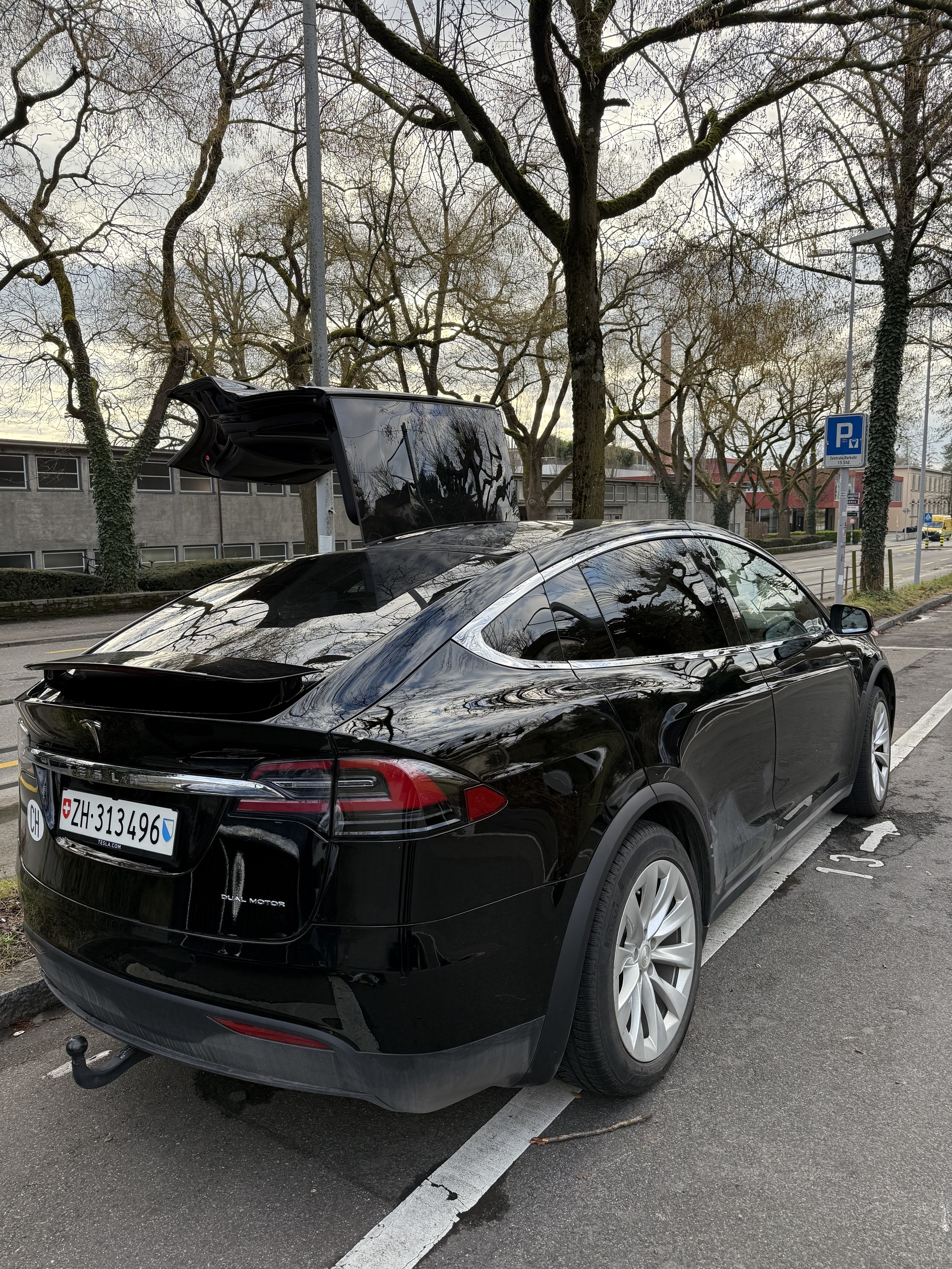 TESLA Model X Maximale-Reichweite