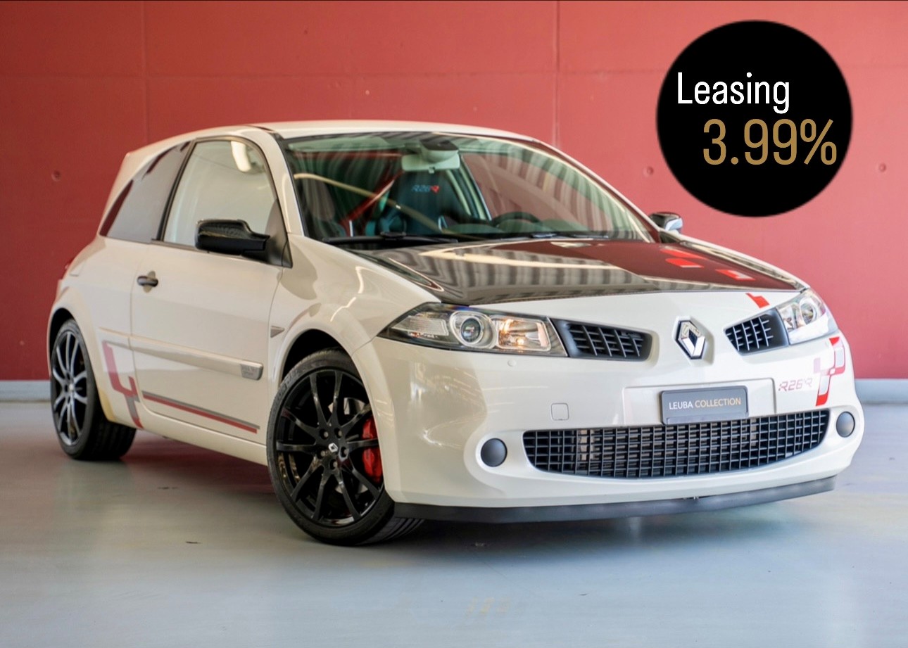 Photo RENAULT MEGANE Mégane 2.0 16V Turbo R26 R (2nd hand Swiss model, 1 of 450, factory tires)