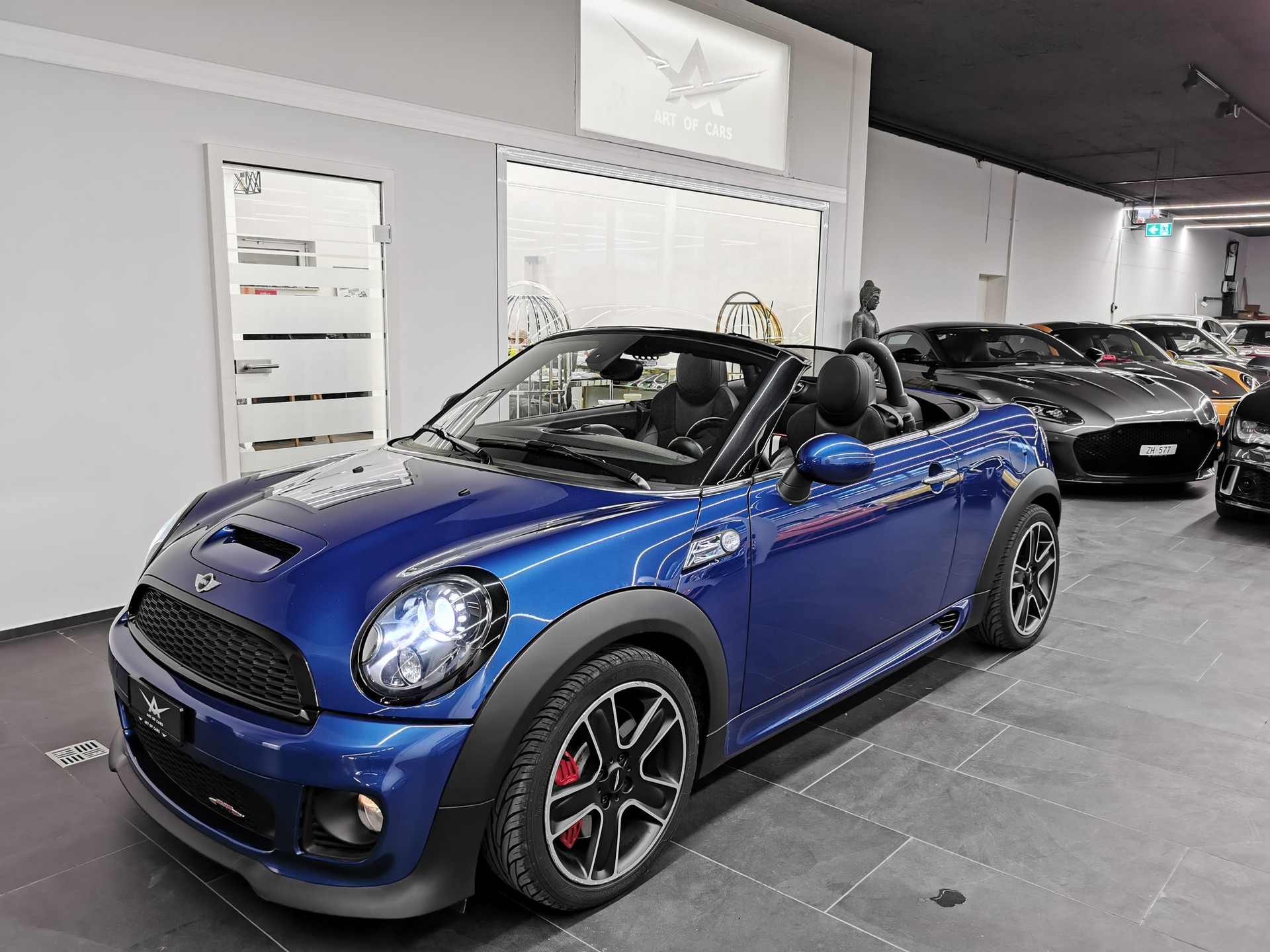 MINI Mini Cooper John Mini Cooper Works Roadster JCW RECARO SPORTSITZE HARMAN KARDON XENON, SPEZIAL LACK! ERST 78'KM 🇨đź‡-image-2