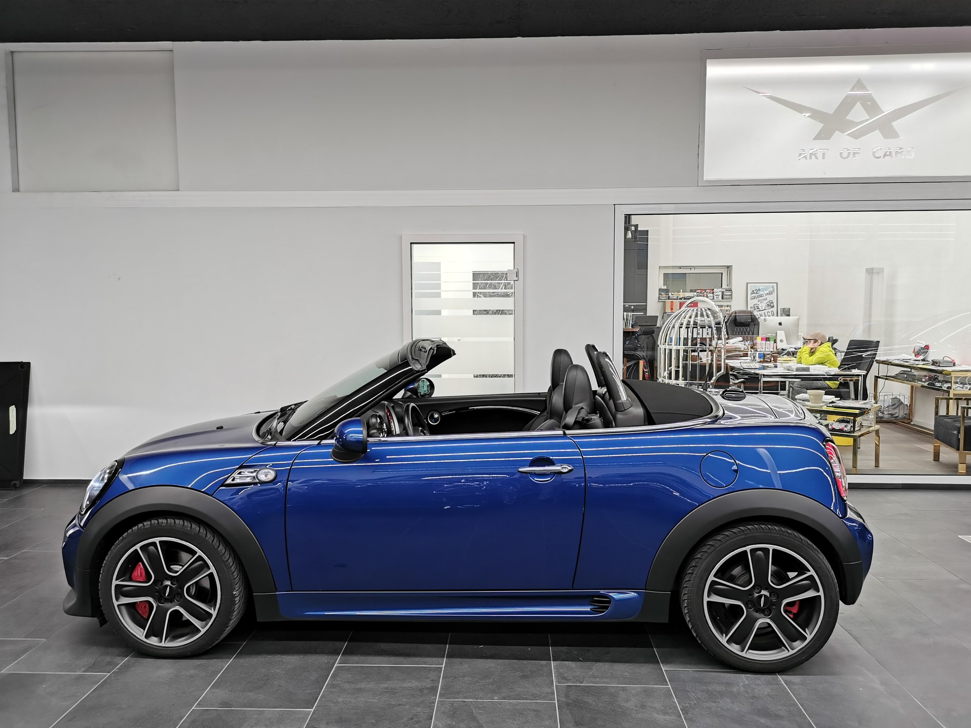 MINI Mini Cooper John Mini Cooper Works Roadster JCW RECARO SPORTSITZE HARMAN KARDON XENON, SPEZIAL LACK! ERST 78'KM 🇨đź‡-image-3