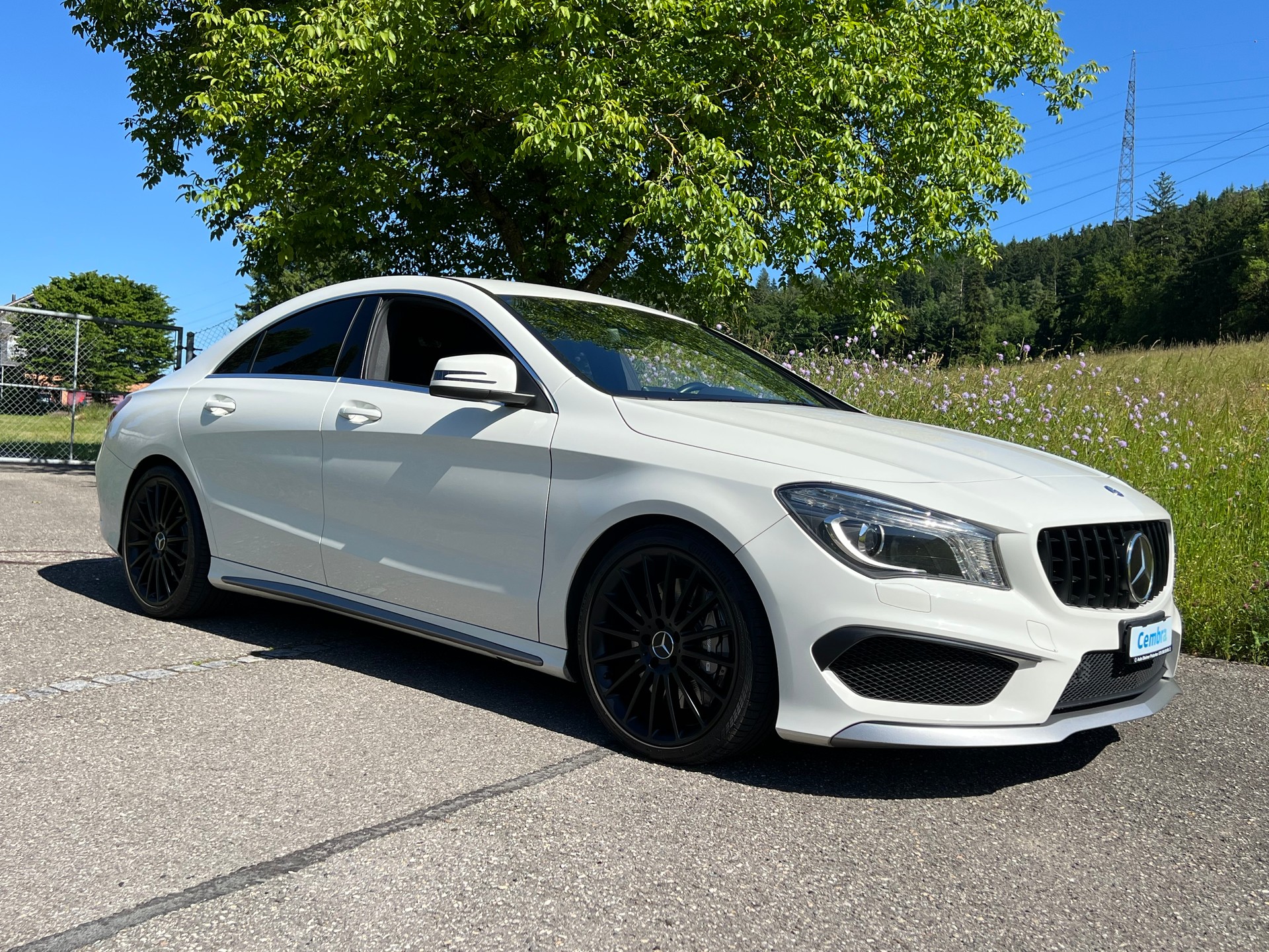 MERCEDES-BENZ CLA 45 AMG 4MATIC "360 PS ALLRAD" FRISCH AB MFK !! VON FRAU GEFAHREN MIT 8 RÄDER.