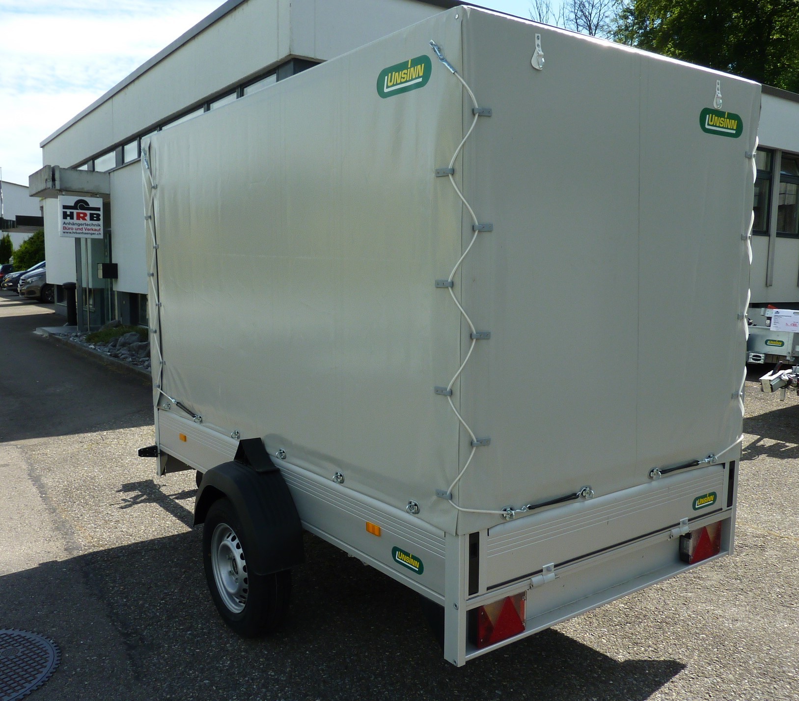 UNSINN Tieflader Unsinn UT 2514-7-13 mit Hochplane-showroom-element-2