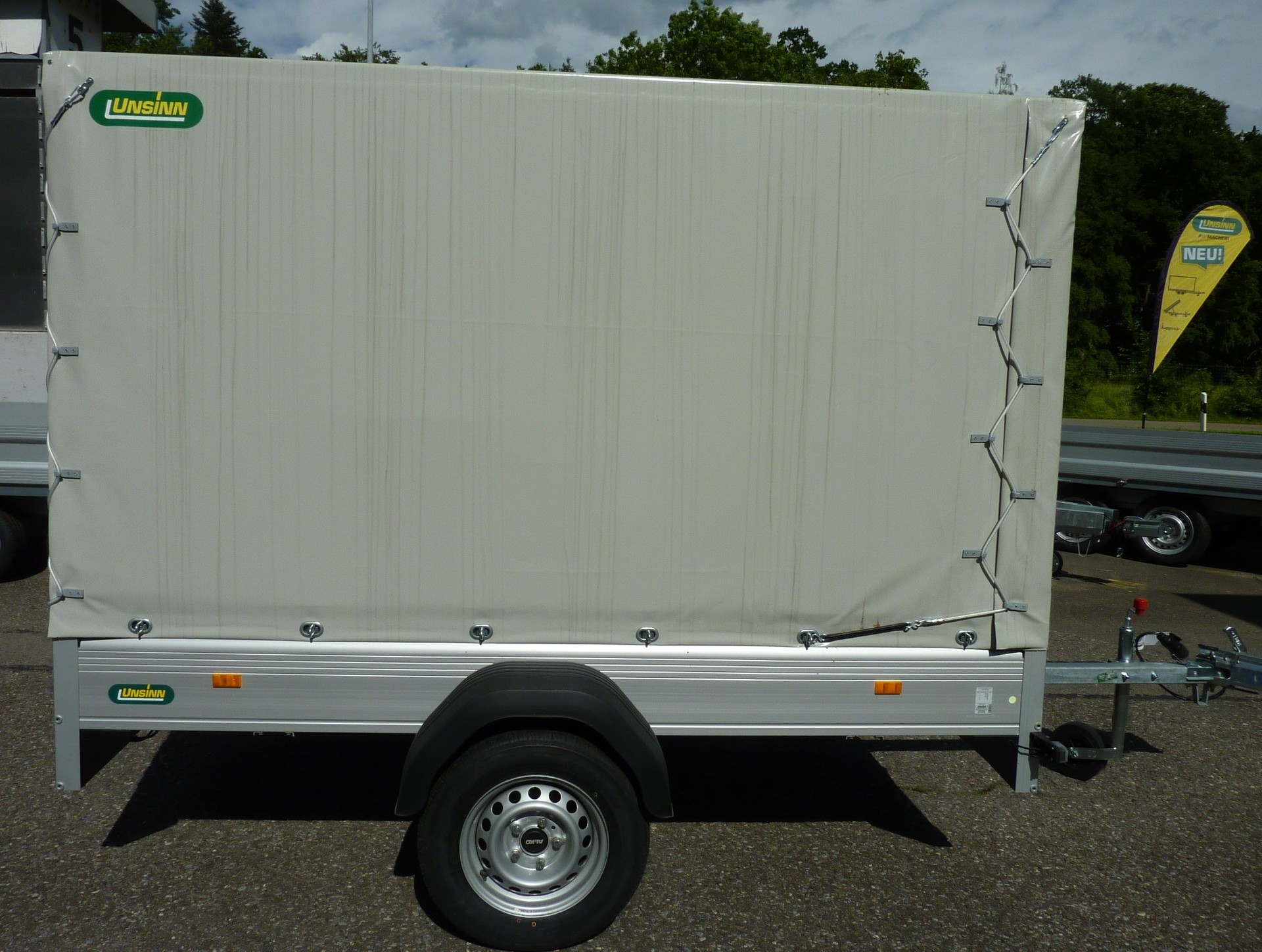 UNSINN Tieflader Unsinn UT 2514-7-13 mit Hochplane-showroom-element-1