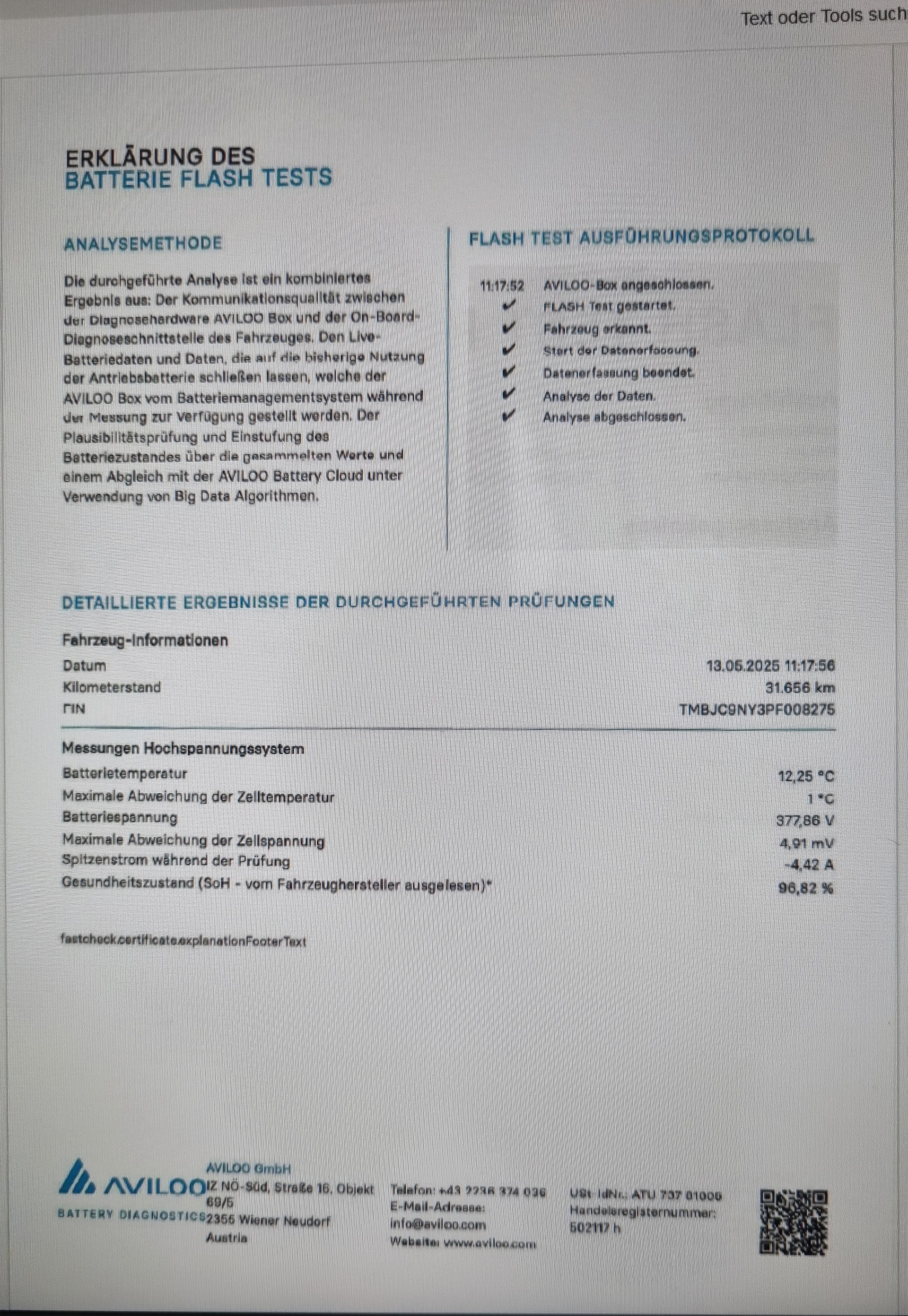 SKODA Enyaq iV 80 Ultra inkl. Anhängerkupplung 8-fach Rad mit Batterietest Gesundheitszustand perfekt-image-22
