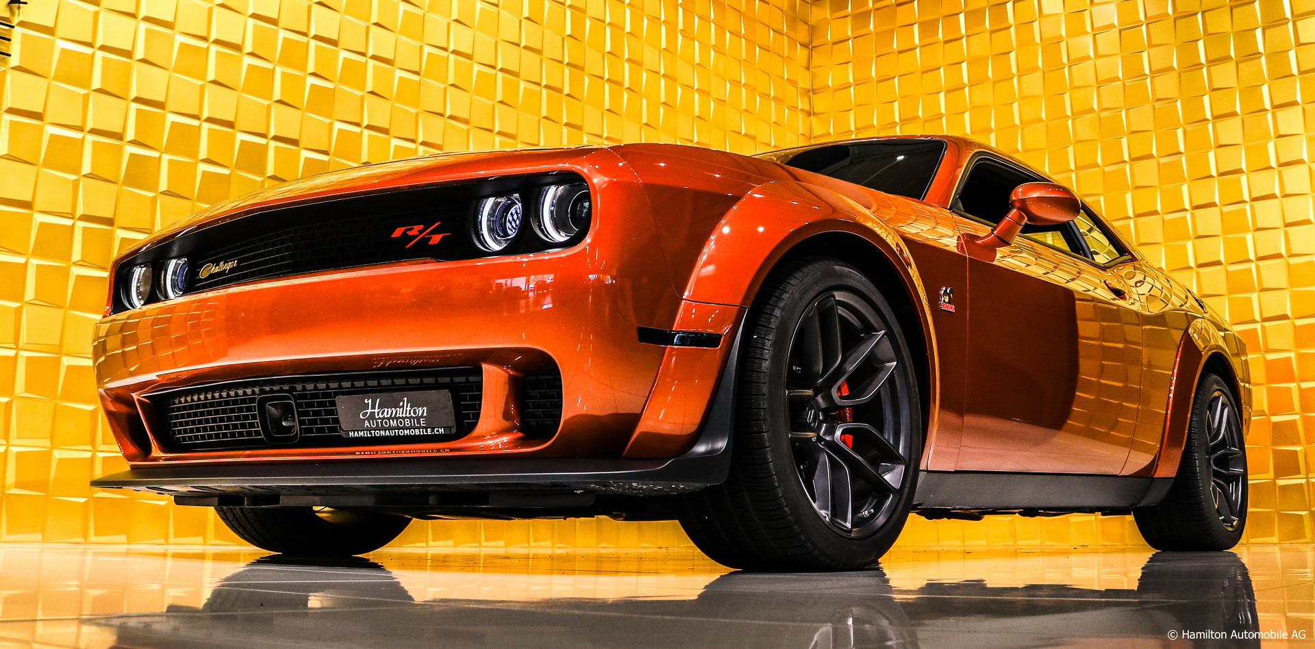 DODGE Challenger R/T 6.4L V8 Scat Pack Widebody CINNAMON STICK-image-4