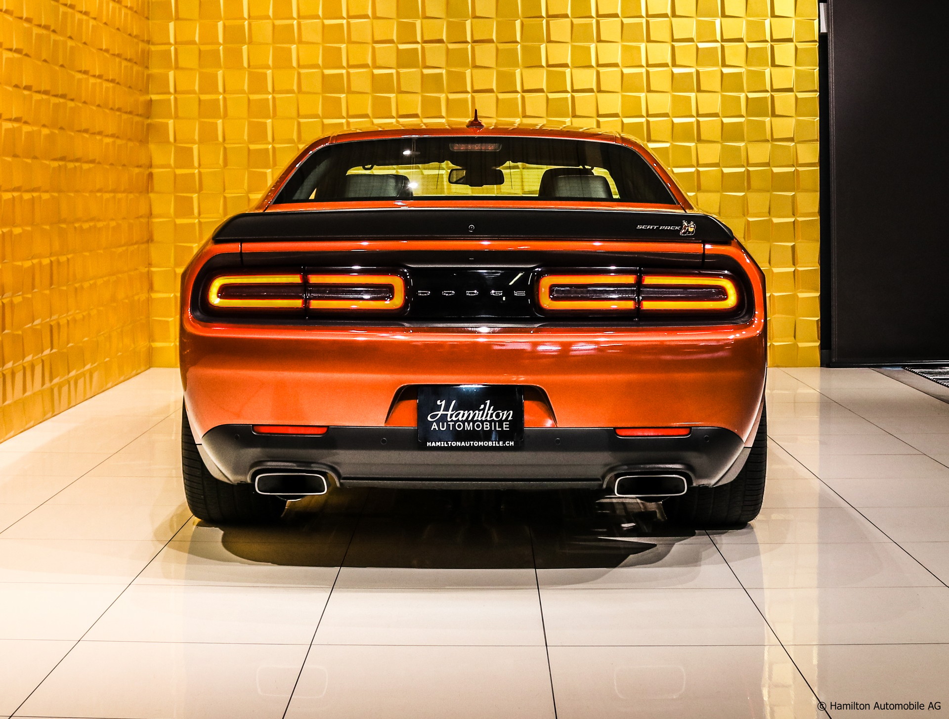 DODGE Challenger R/T 6.4L V8 Scat Pack Widebody CINNAMON STICK-image-8