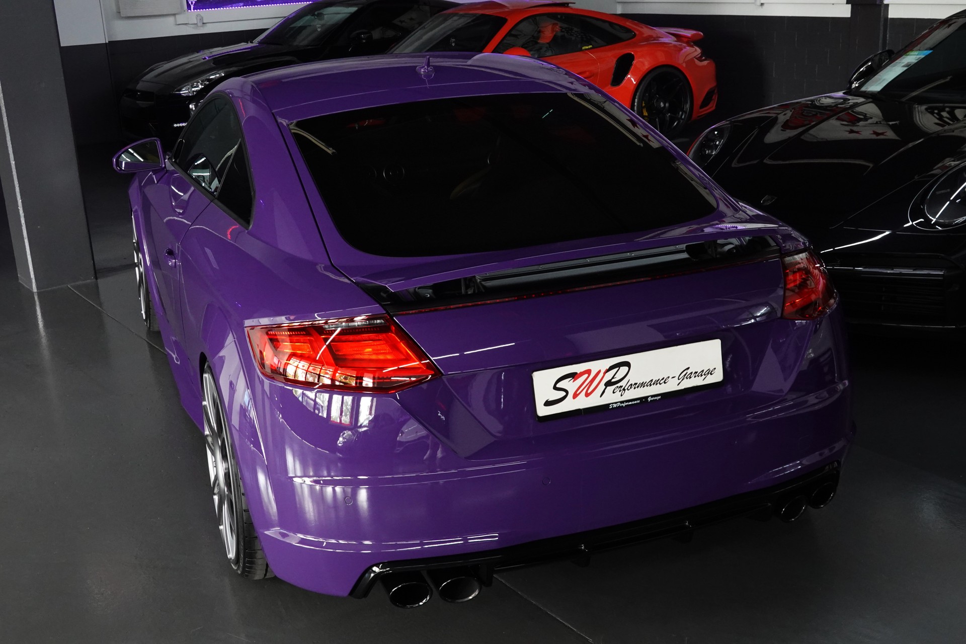AUDI TTS COUPE 2.0 TFSI QUATTRO S-TRONIC EXCLUSIVE PTS PORSCHE ULTRAVIOLETT ON TOP-image-12
