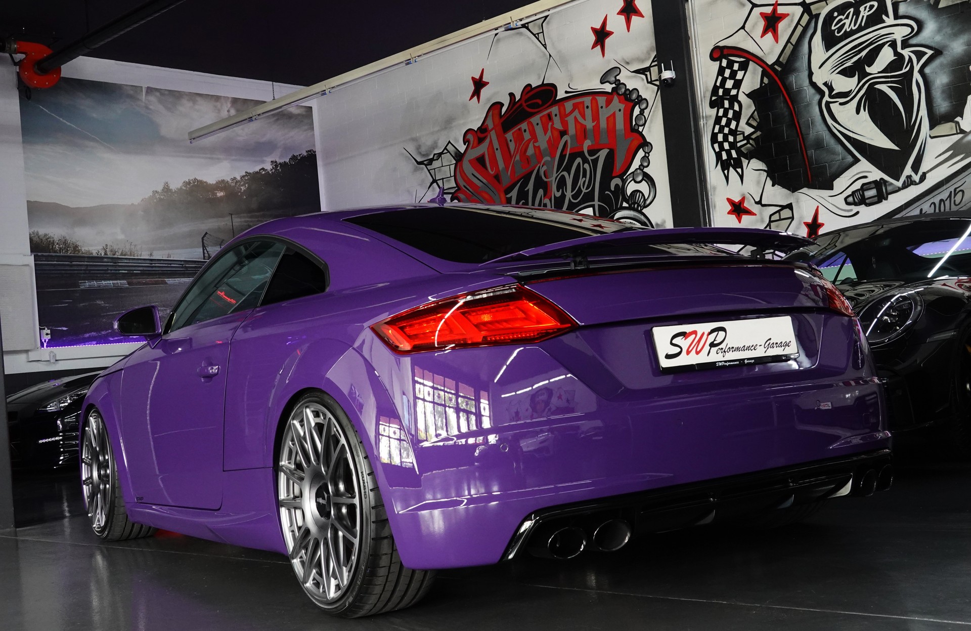 AUDI TTS COUPE 2.0 TFSI QUATTRO S-TRONIC EXCLUSIVE PTS PORSCHE ULTRAVIOLETT ON TOP-image-11