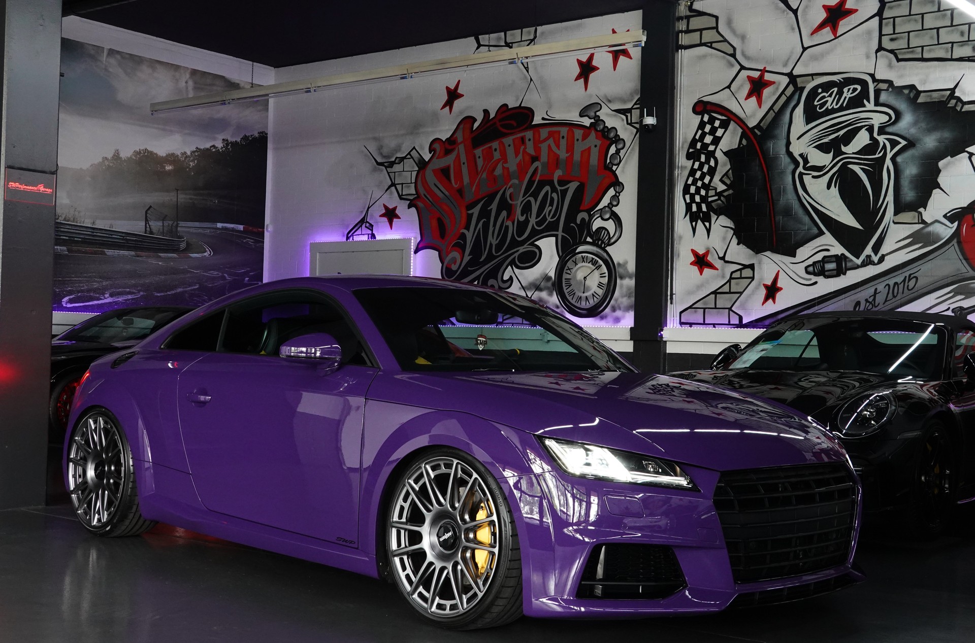 AUDI TTS COUPE 2.0 TFSI QUATTRO S-TRONIC EXCLUSIVE PTS PORSCHE ULTRAVIOLETT ON TOP-image-18