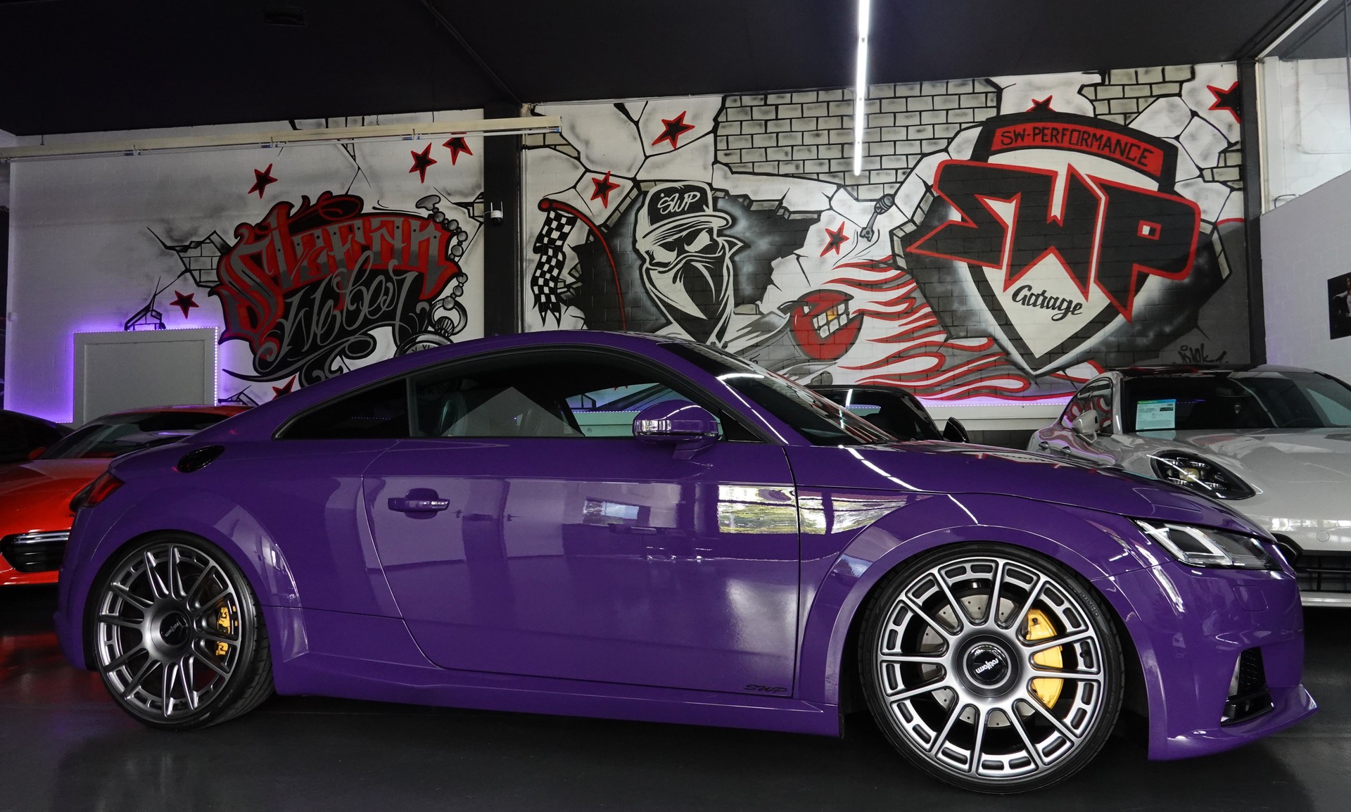 AUDI TTS COUPE 2.0 TFSI QUATTRO S-TRONIC EXCLUSIVE PTS PORSCHE ULTRAVIOLETT ON TOP-image-20