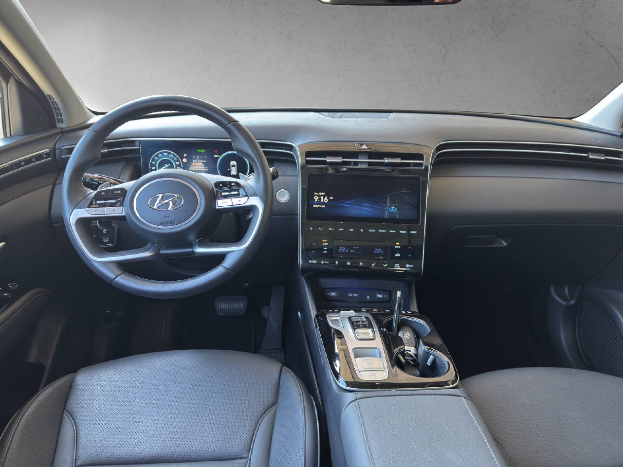 HYUNDAI Tucson 1.6 T-GDi HEV Vertex 4WD SUN MY23-image-5