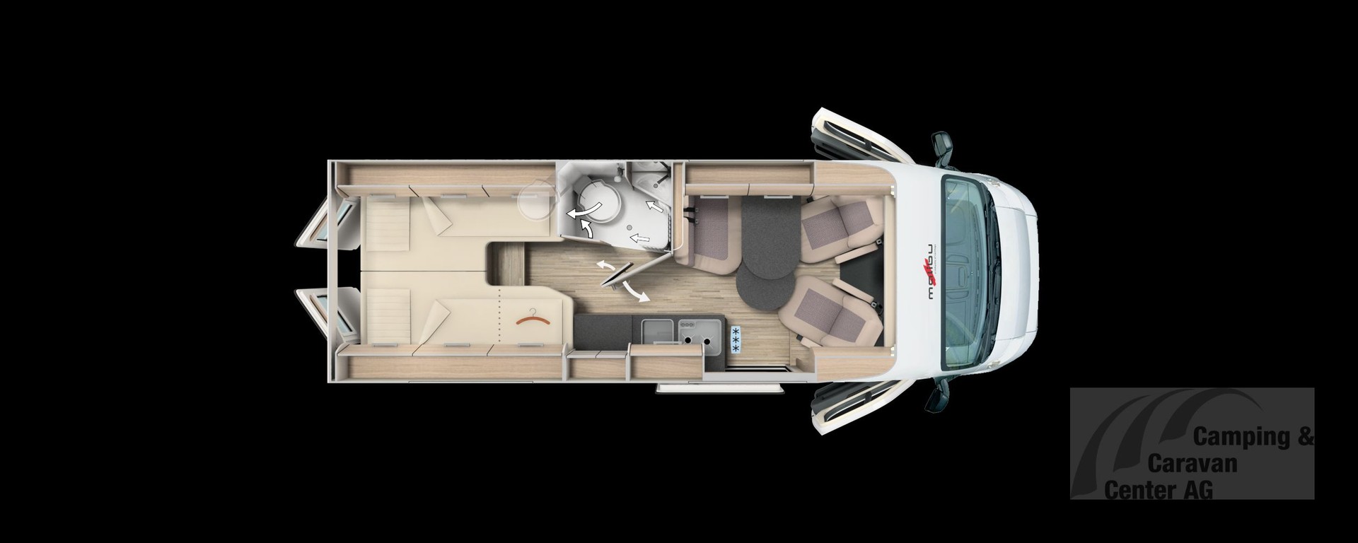 MALIBU Van first class - two rooms 640 LE RB Coupé-image-14