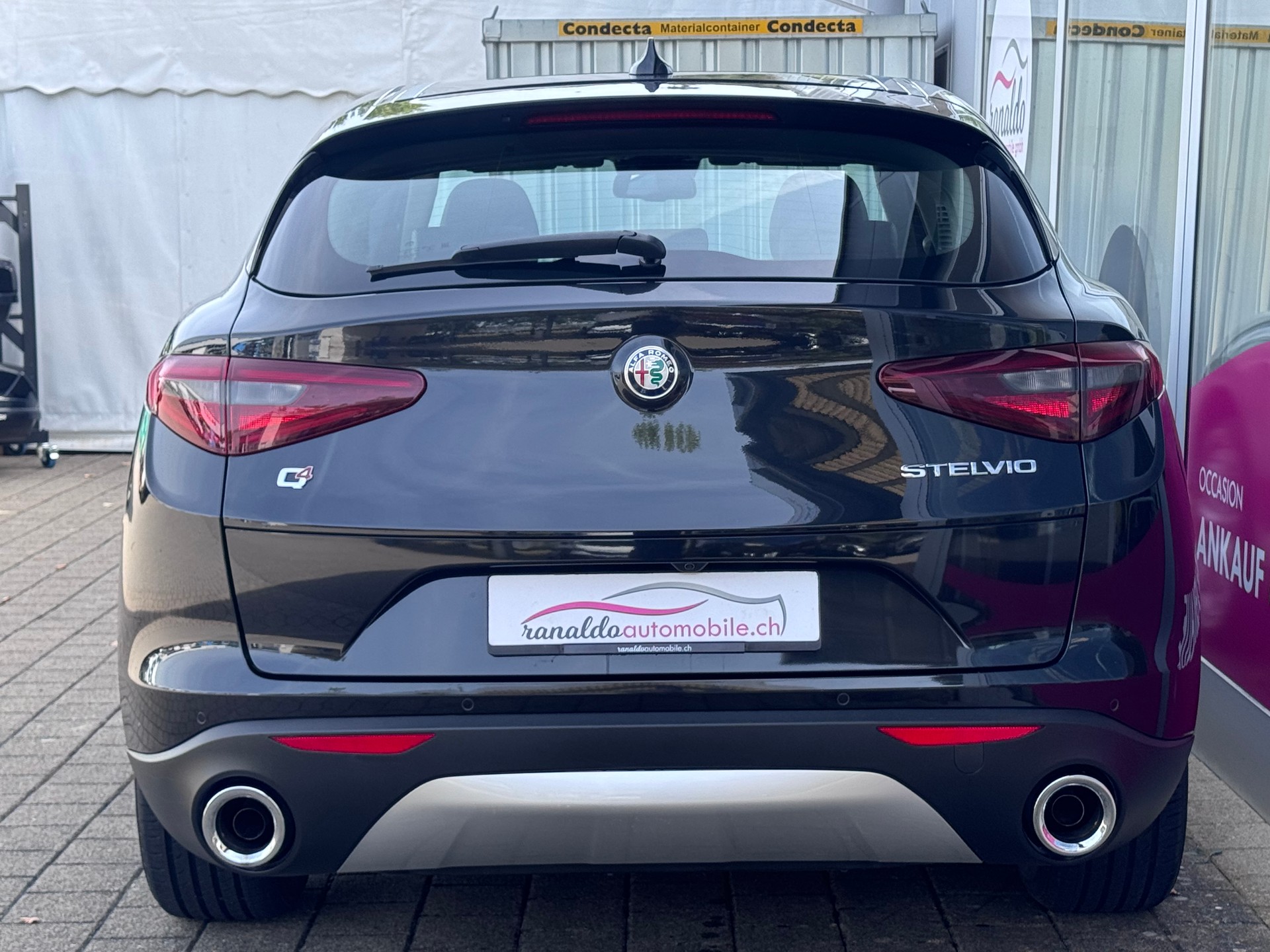 ALFA ROMEO Stelvio 2.2 JTDM Super+4x4+Automat++Navi+Bluetooth+Rückfahrkamera+Ledersitze+Panorama-Glasdach+19"Alu"Winterräder+frisch ab MFK-image-7