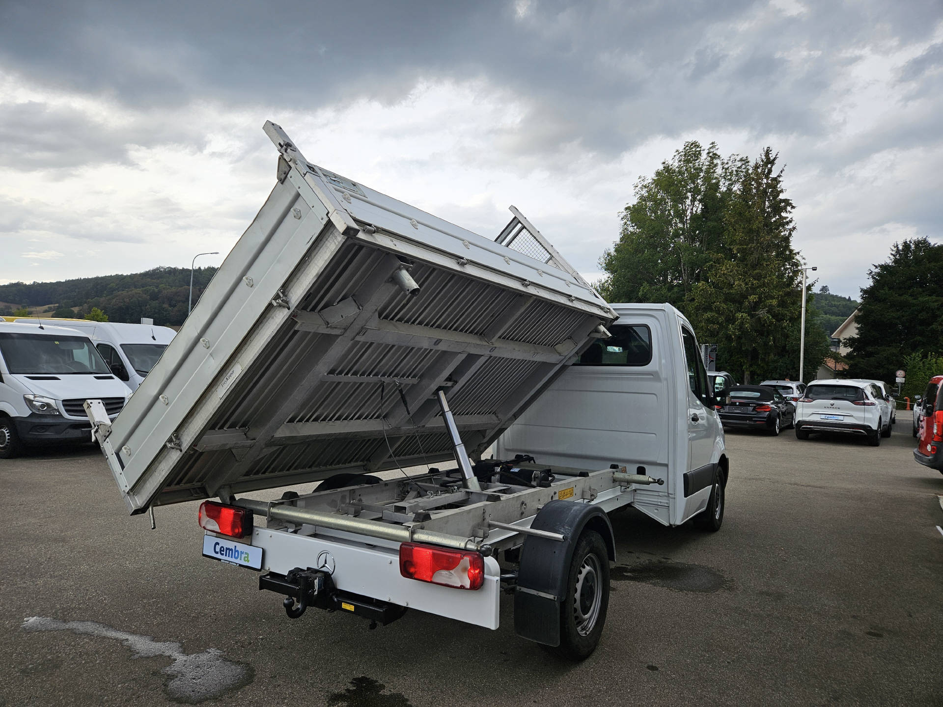 MERCEDES-BENZ Sprinter 317 Kab.-Ch. 3665 S 2.0 CDI 170* Automat * Klima * 3-Seitenkipper * Gratis-Service *-image-12