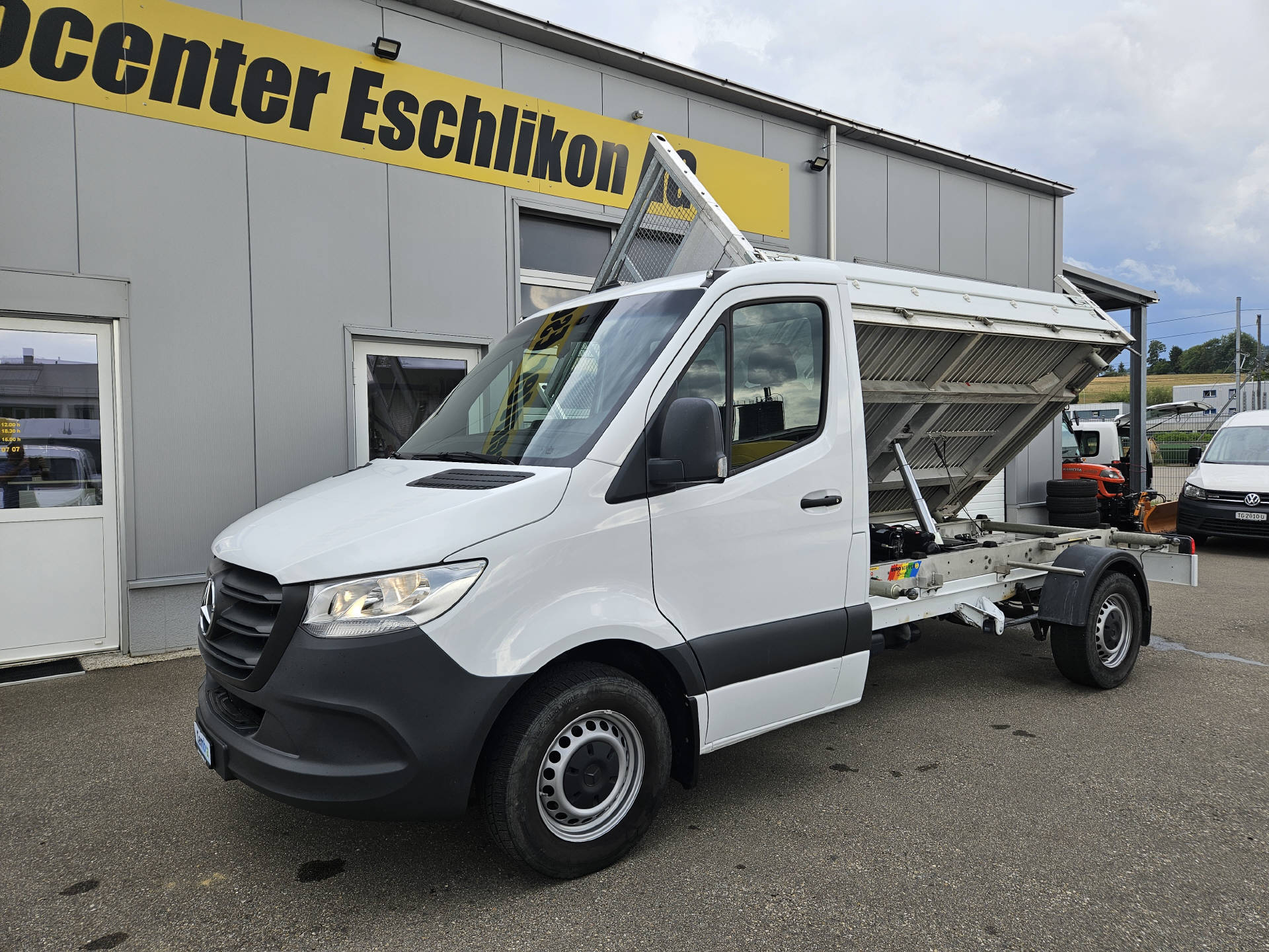 MERCEDES-BENZ Sprinter 317 Kab.-Ch. 3665 S 2.0 CDI 170* Automat * Klima * 3-Seitenkipper * Gratis-Service *-image-8