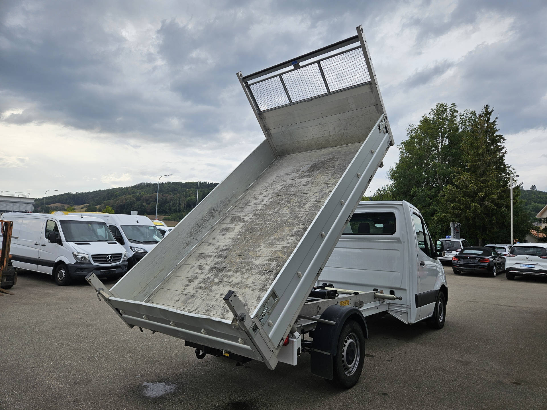 MERCEDES-BENZ Sprinter 317 Kab.-Ch. 3665 S 2.0 CDI 170* Automat * Klima * 3-Seitenkipper * Gratis-Service *-image-5