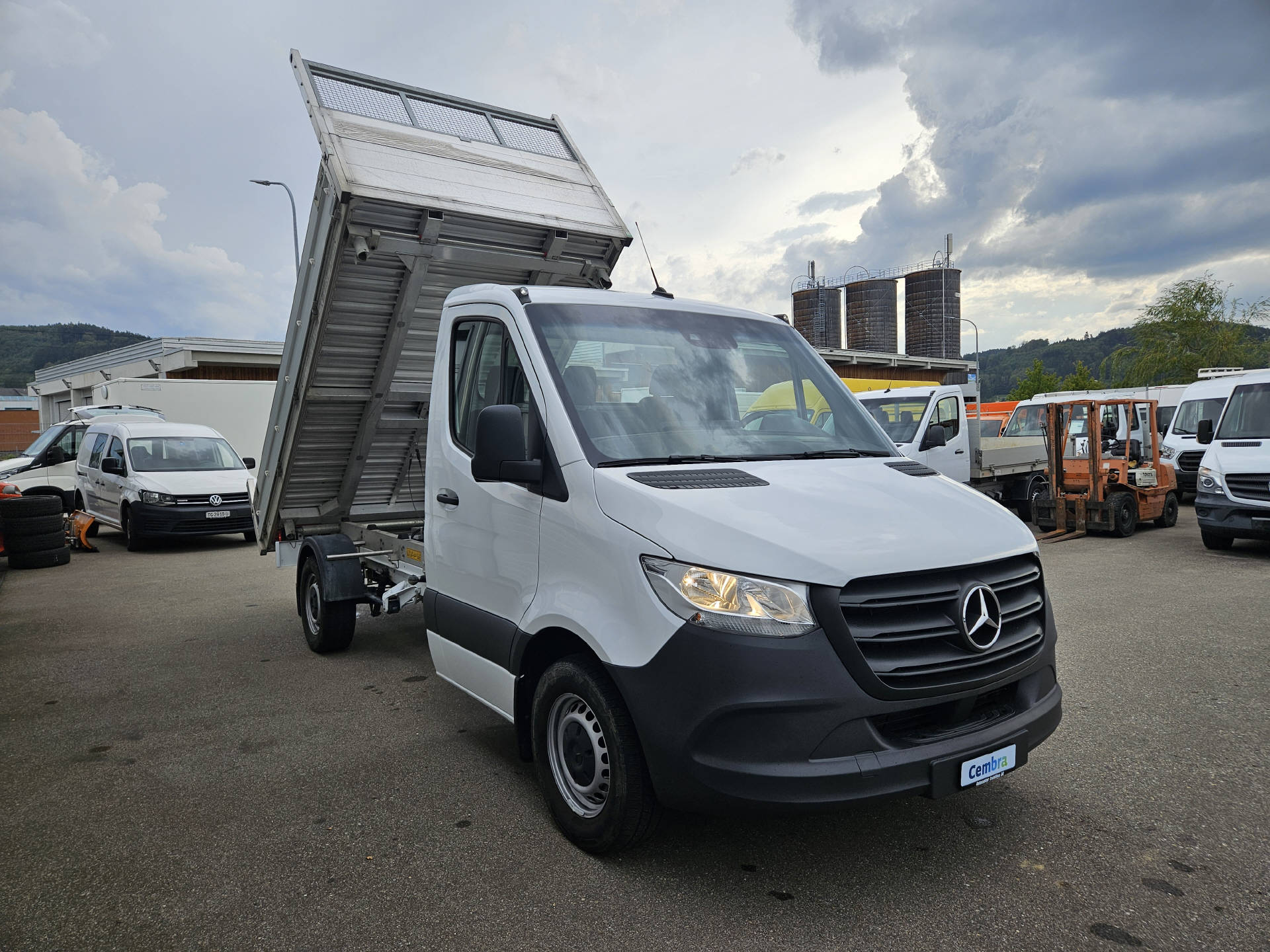 MERCEDES-BENZ Sprinter 317 Kab.-Ch. 3665 S 2.0 CDI 170* Automat * Klima * 3-Seitenkipper * Gratis-Service *-image-4