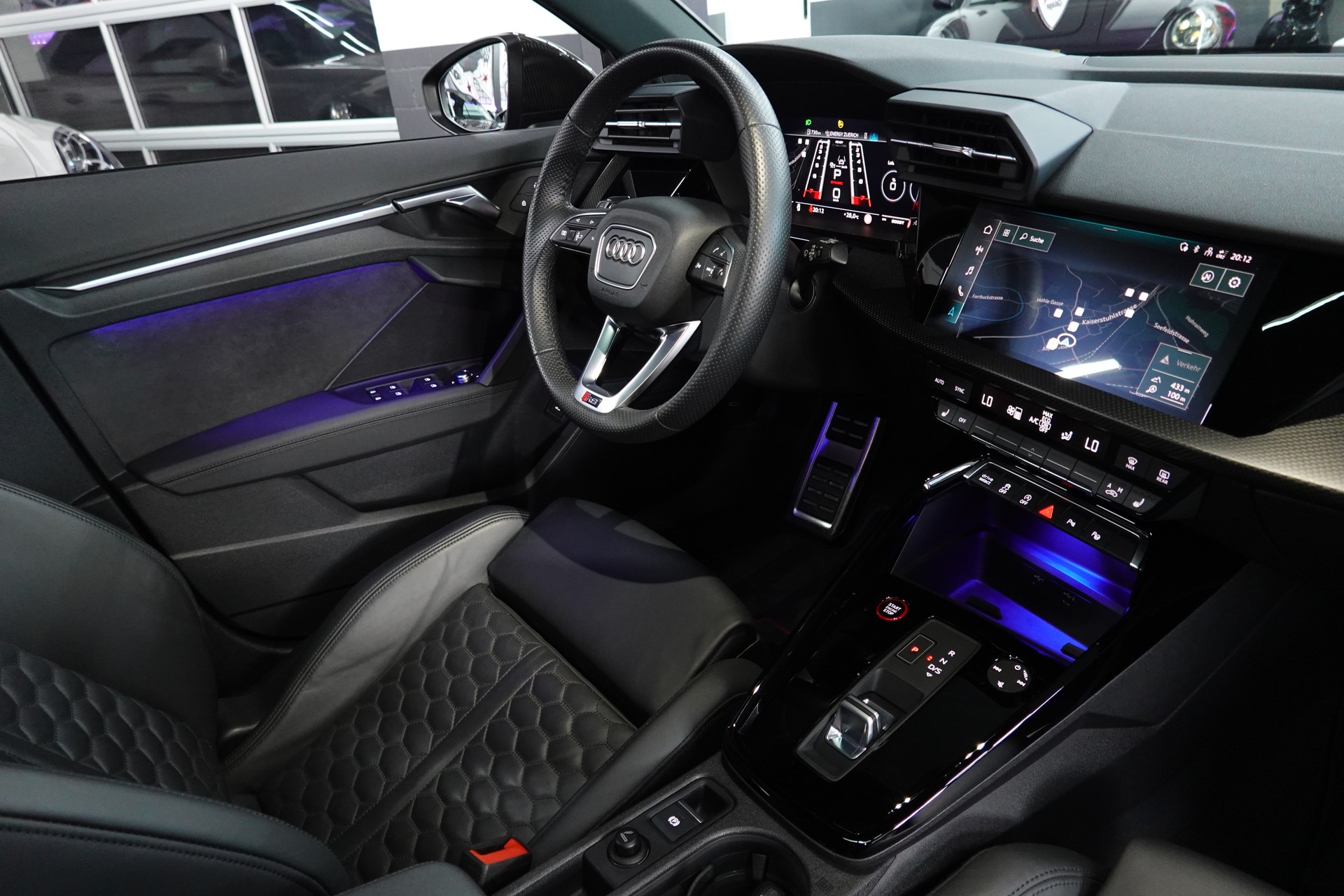 AUDI RS3 SPORTBACK 2.5 TSI QUATTRO S-TRONIC KEMORA EXCLUSIVE FULL ON TOP 20"-image-47