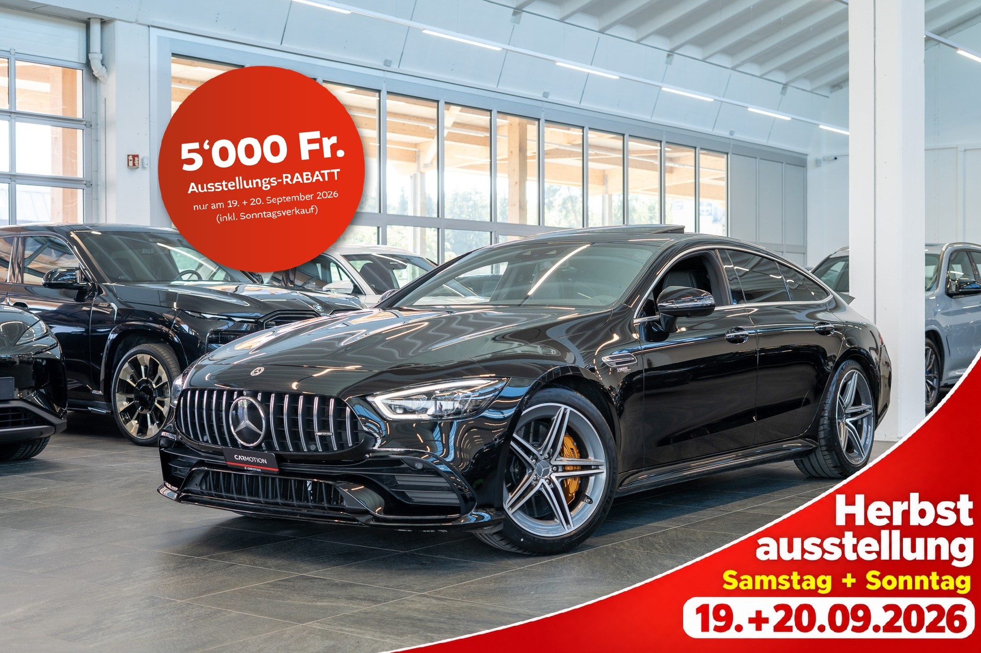 MERCEDES-BENZ AMG GT 53 4matic+ / Facelift / Carbon Keramik Bremsen / Glasdach / 360°Kamera /