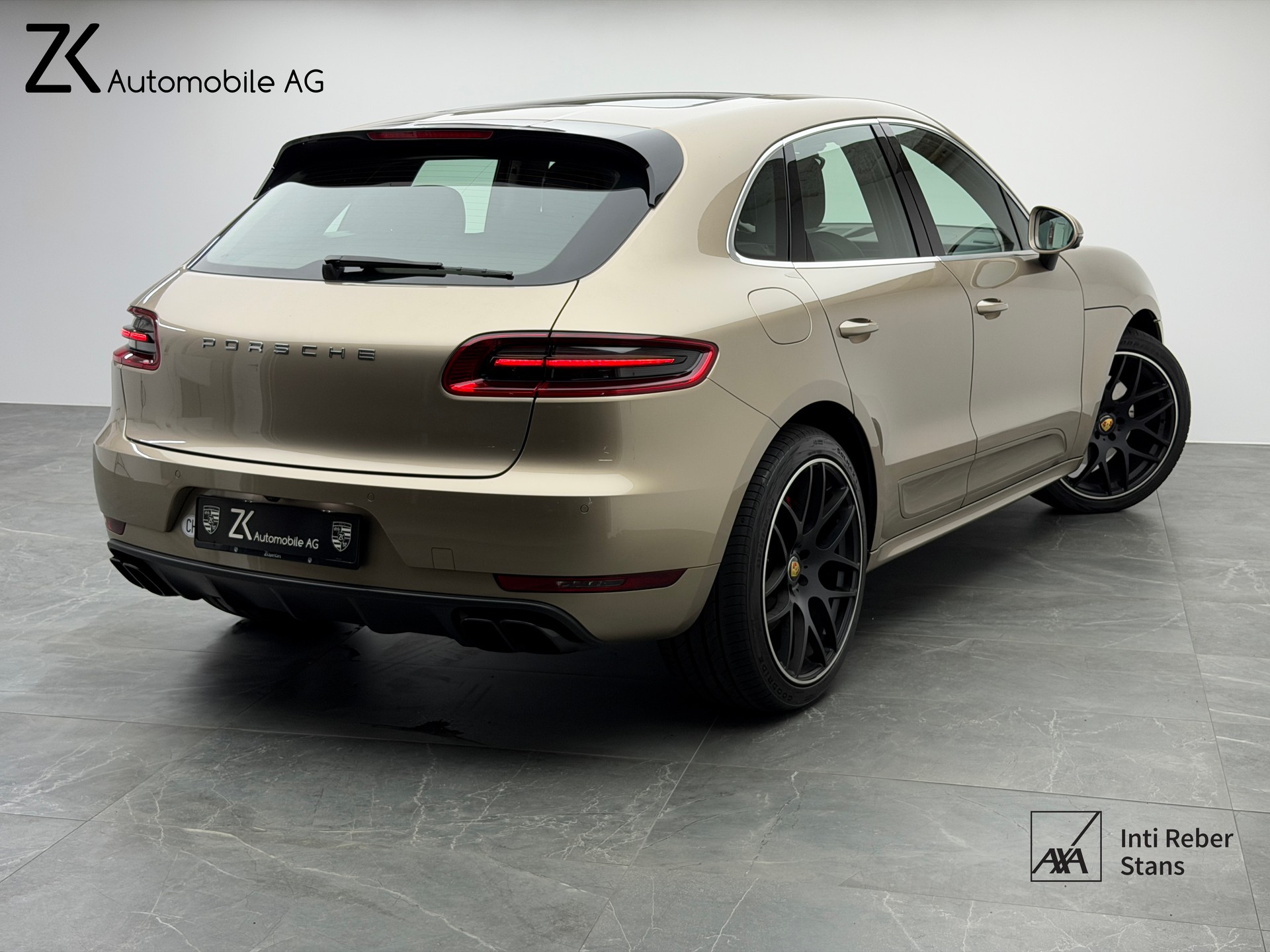 PORSCHE Macan Turbo V6 400PS Palladium Metallic PDK / 360° Kamera / BOSE Soundsystem / Panoramadach / Leder / KW-Gewindefahrwerk /-image-1