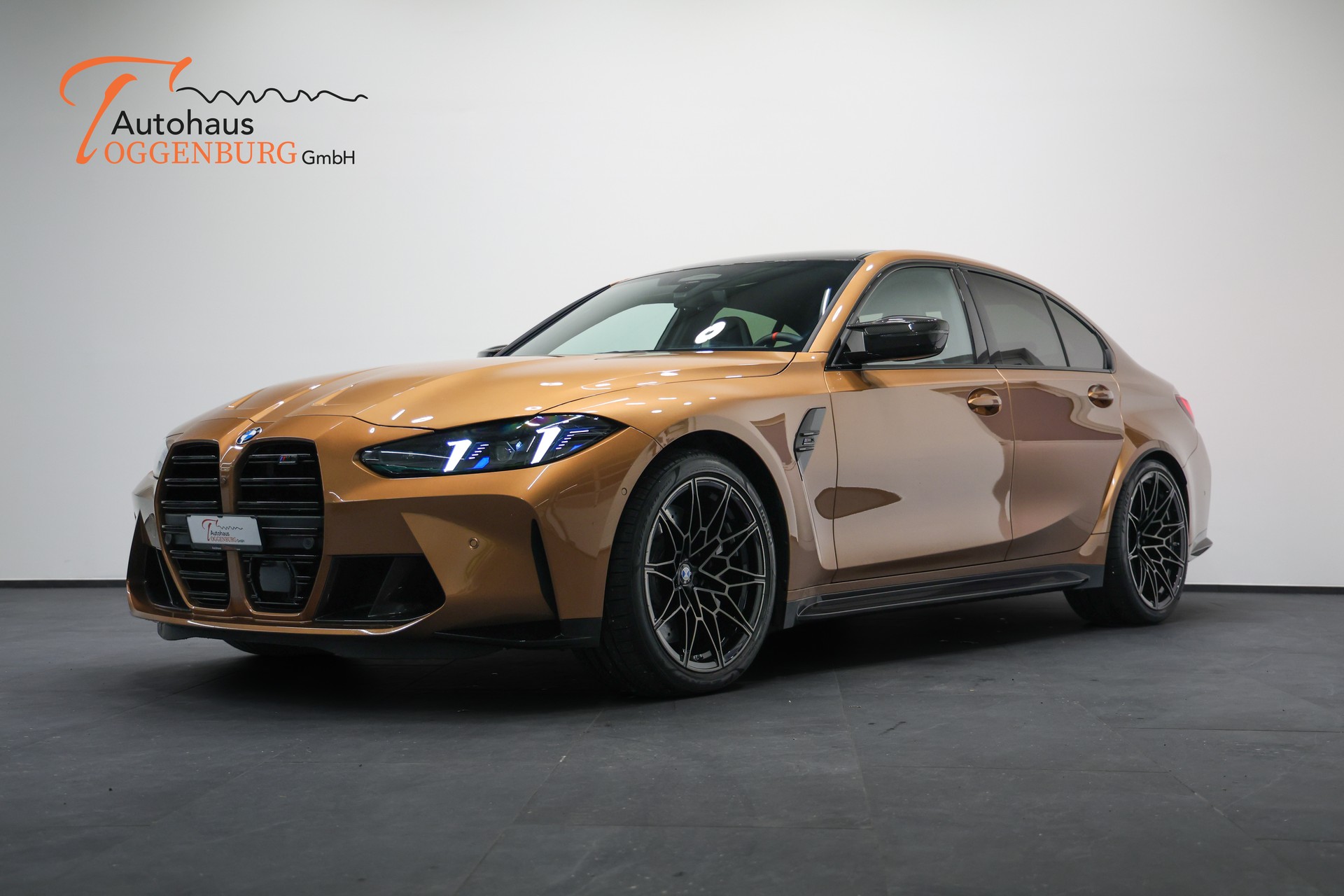 BMW M3 Competition M xDrive LCI *Sonderlackierung Liquid Copper*Carbon Schalensitze*M Driver's Package*-image-3