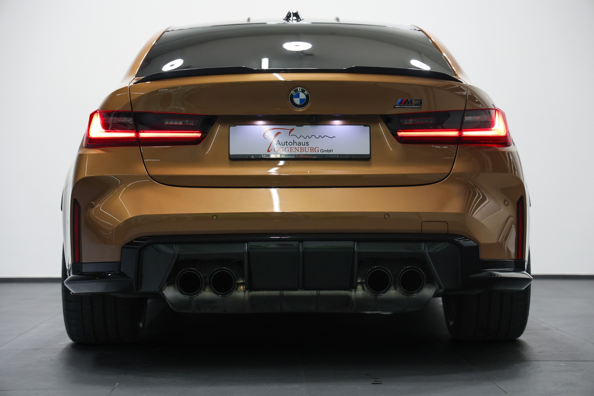 BMW M3 Competition M xDrive LCI *Sonderlackierung Liquid Copper*Carbon Schalensitze*M Driver's Package*-image-14